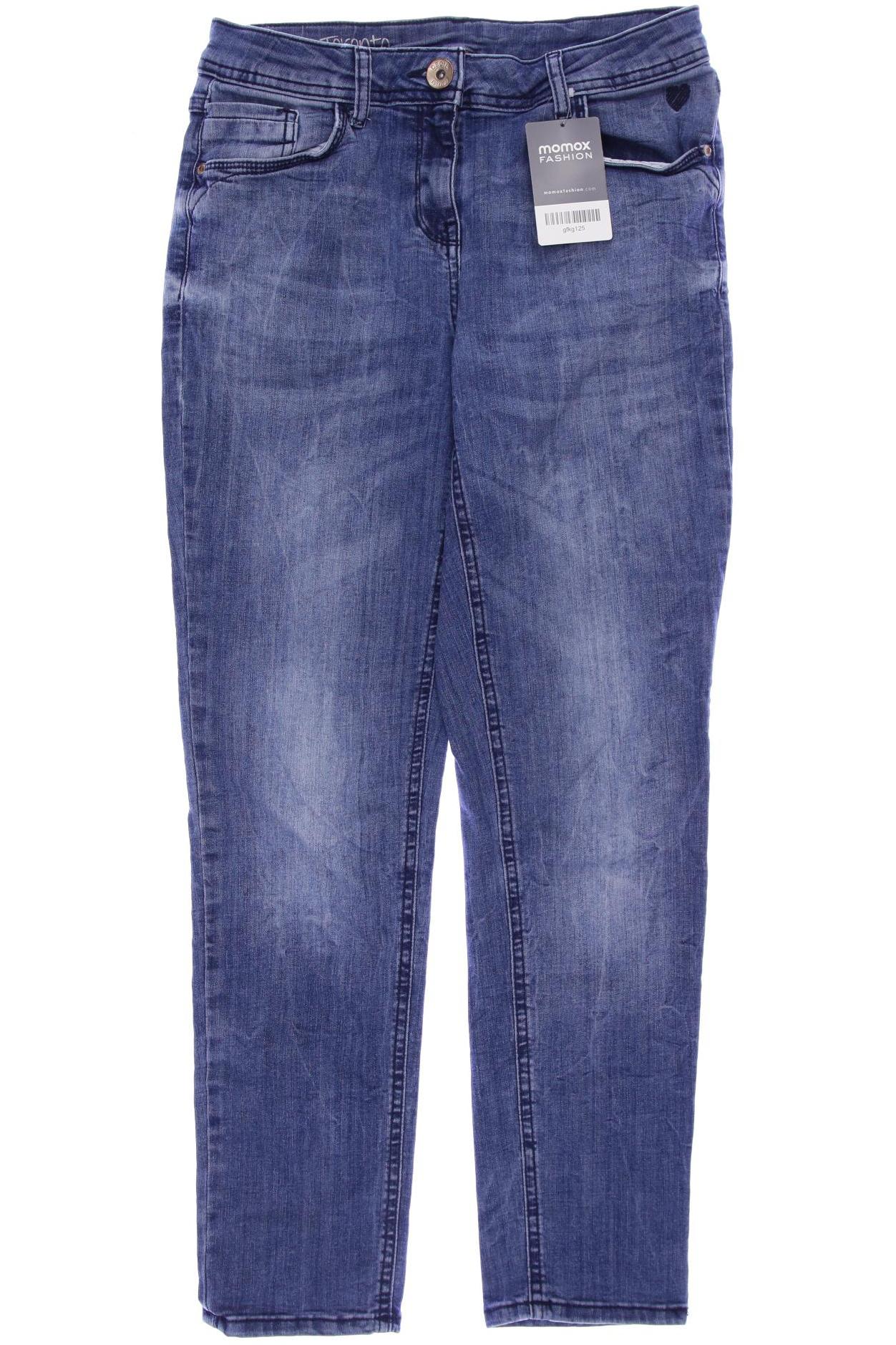 

CECIL Damen Jeans, blau