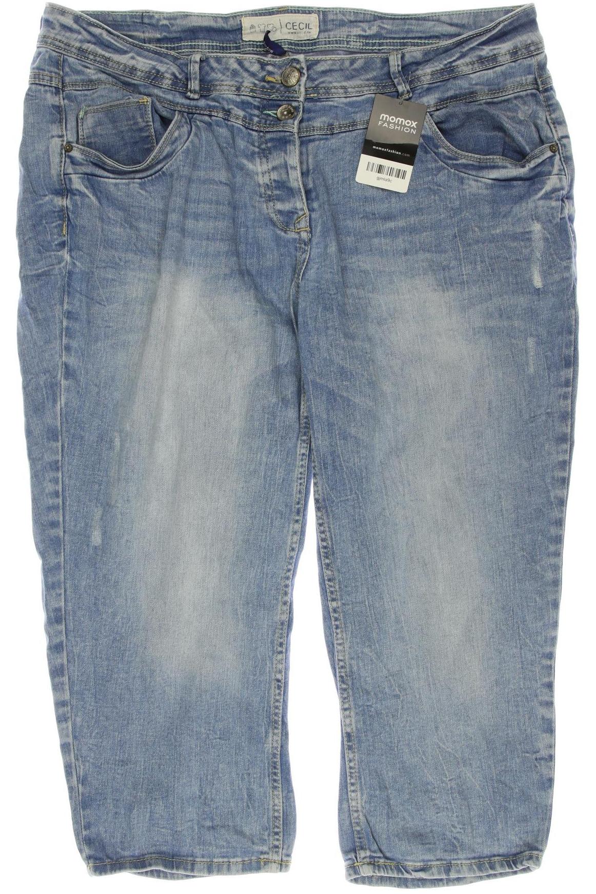 

CECIL Damen Jeans, blau