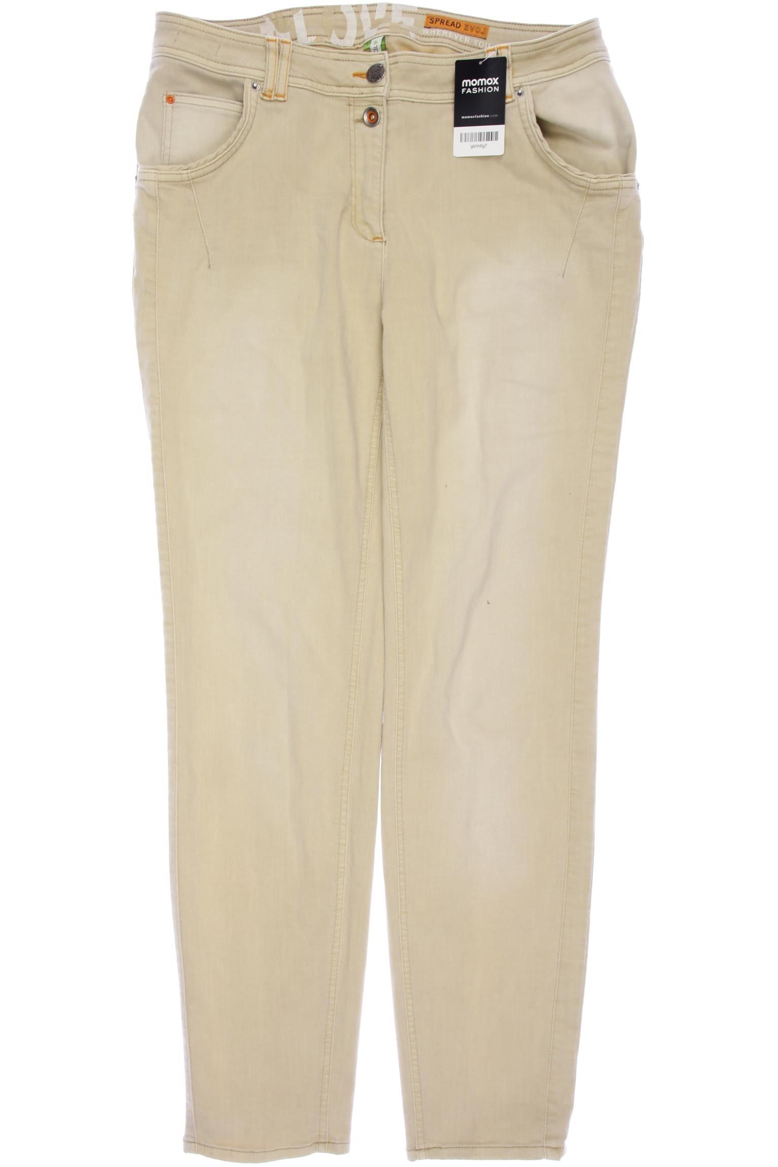 

Cecil Damen Jeans, beige, Gr. 34