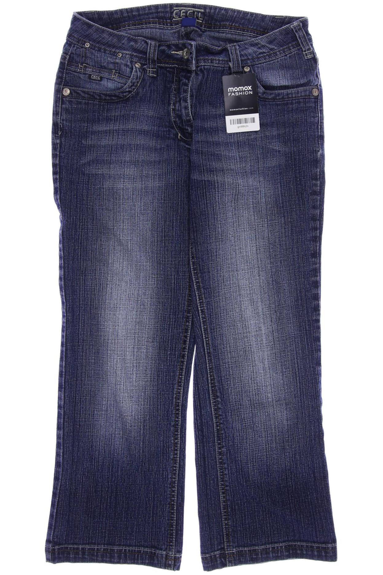 

CECIL Damen Jeans, marineblau