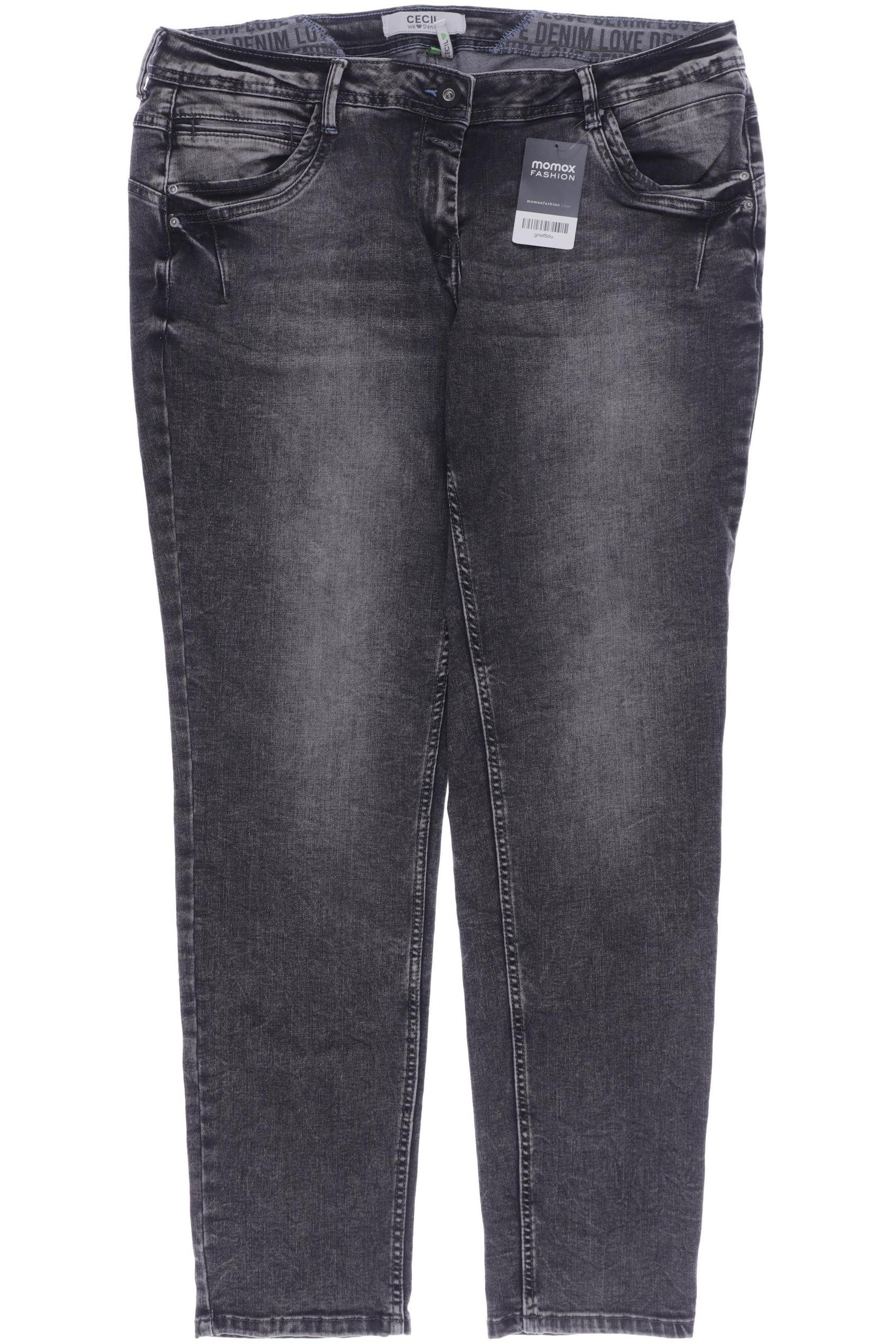 

CECIL Damen Jeans, grau
