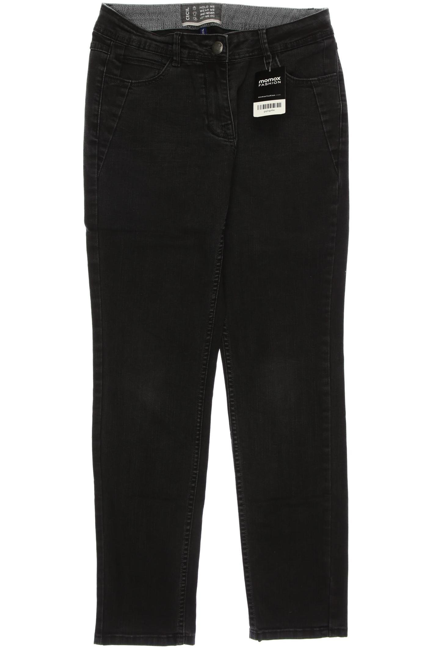 

CECIL Damen Jeans, grau