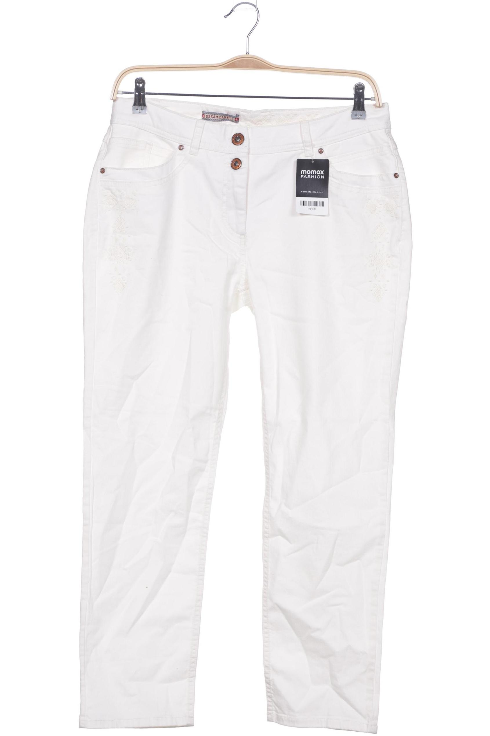 

Cecil Damen Jeans, cremeweiß, Gr. 33