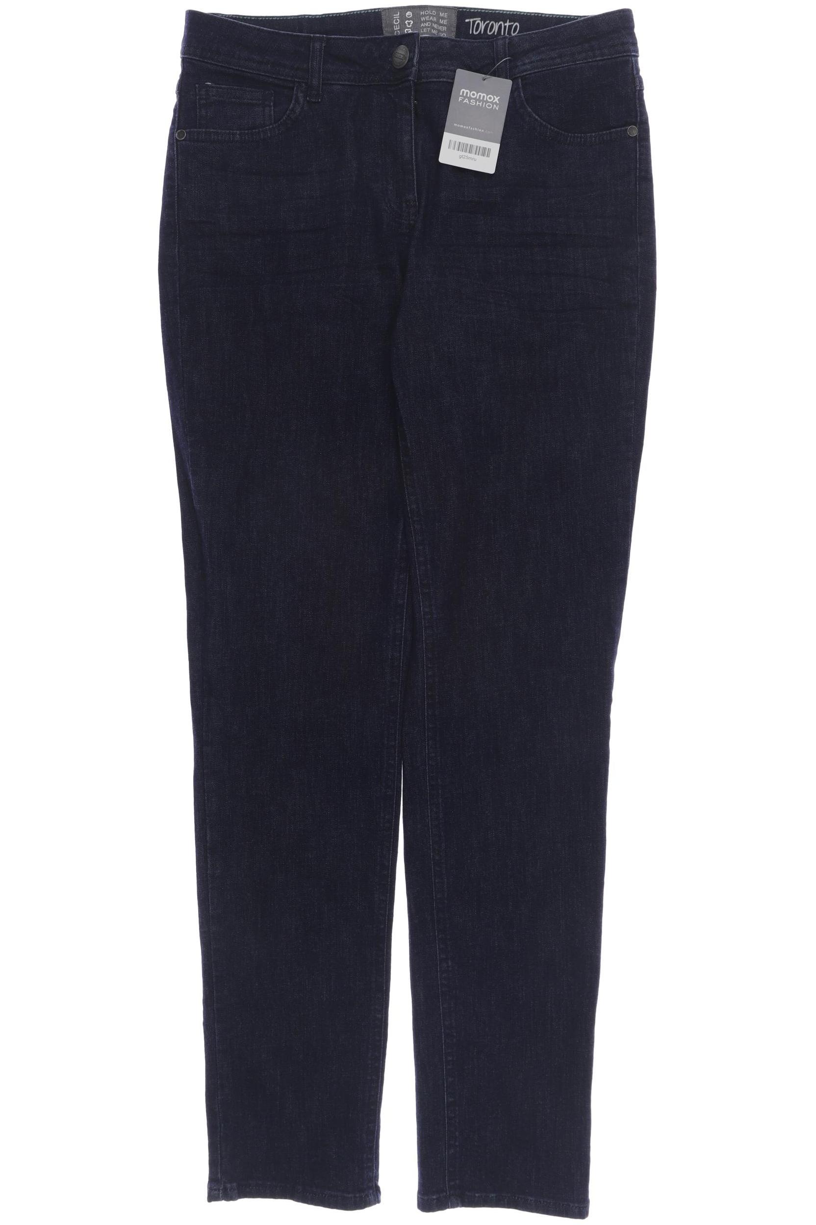 

CECIL Damen Jeans, marineblau