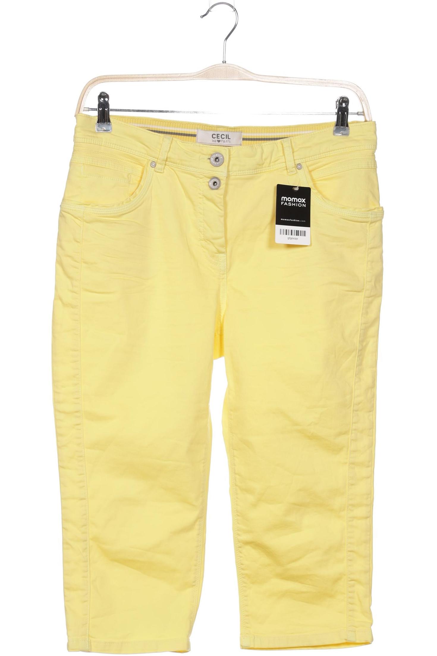 

Cecil Damen Jeans, gelb, Gr. 32