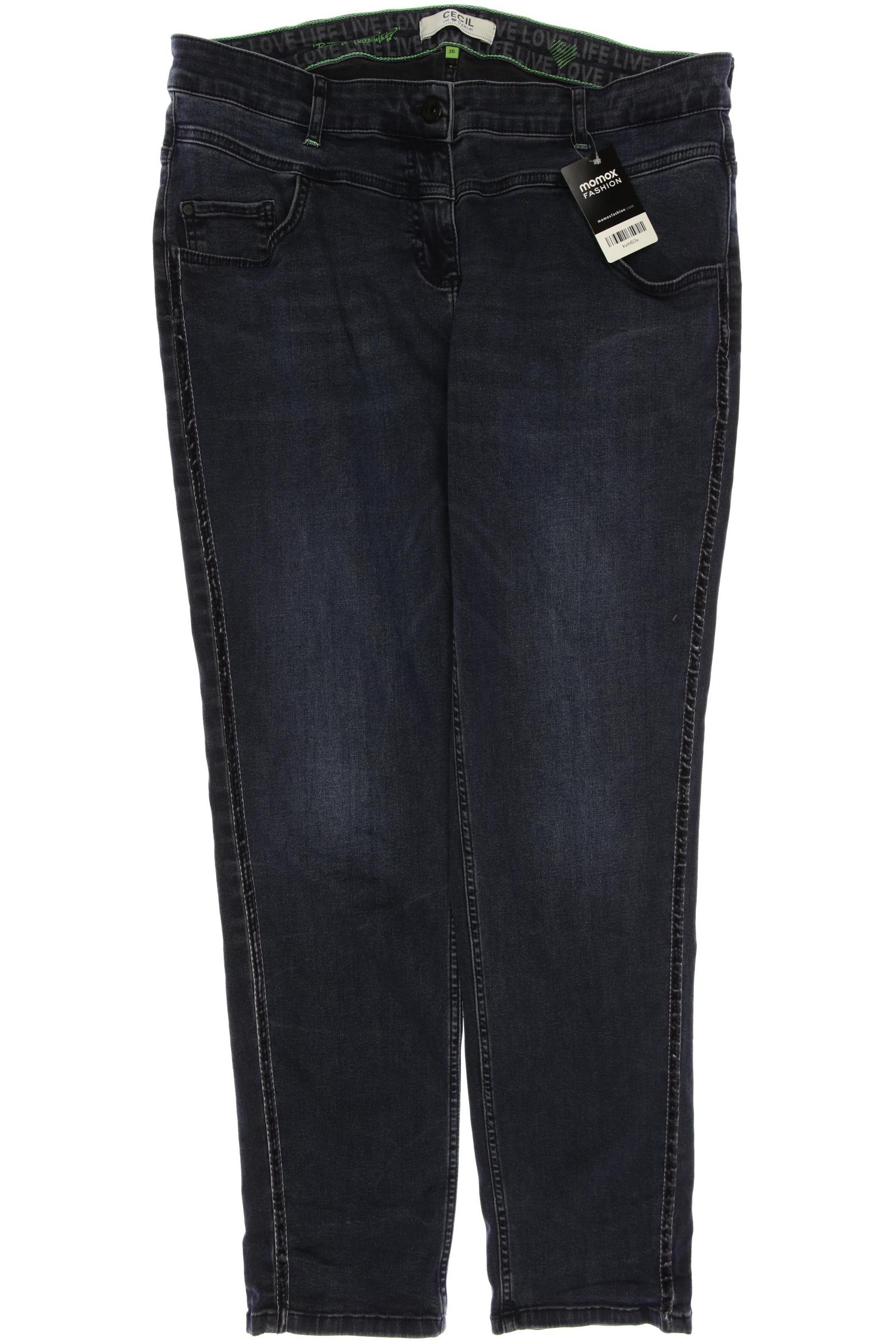 

Cecil Damen Jeans, marineblau, Gr. 36