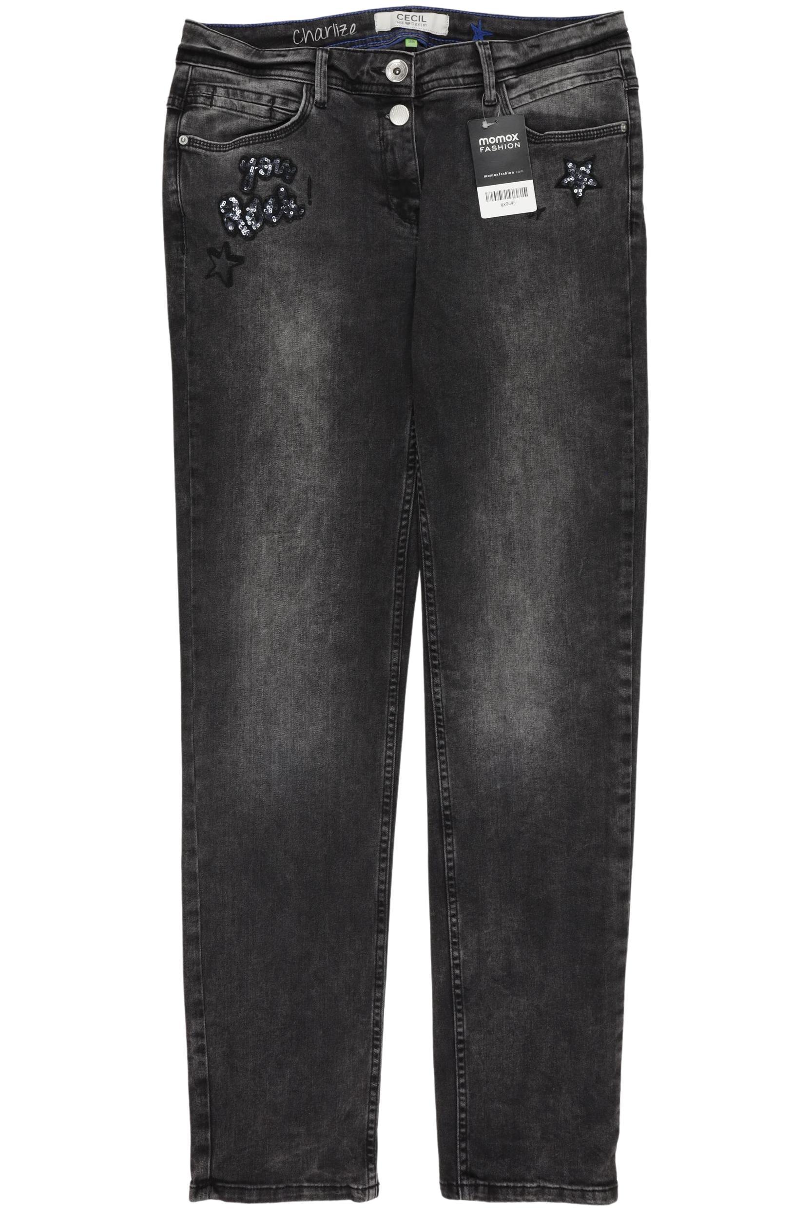 

Cecil Damen Jeans, grau, Gr. 28