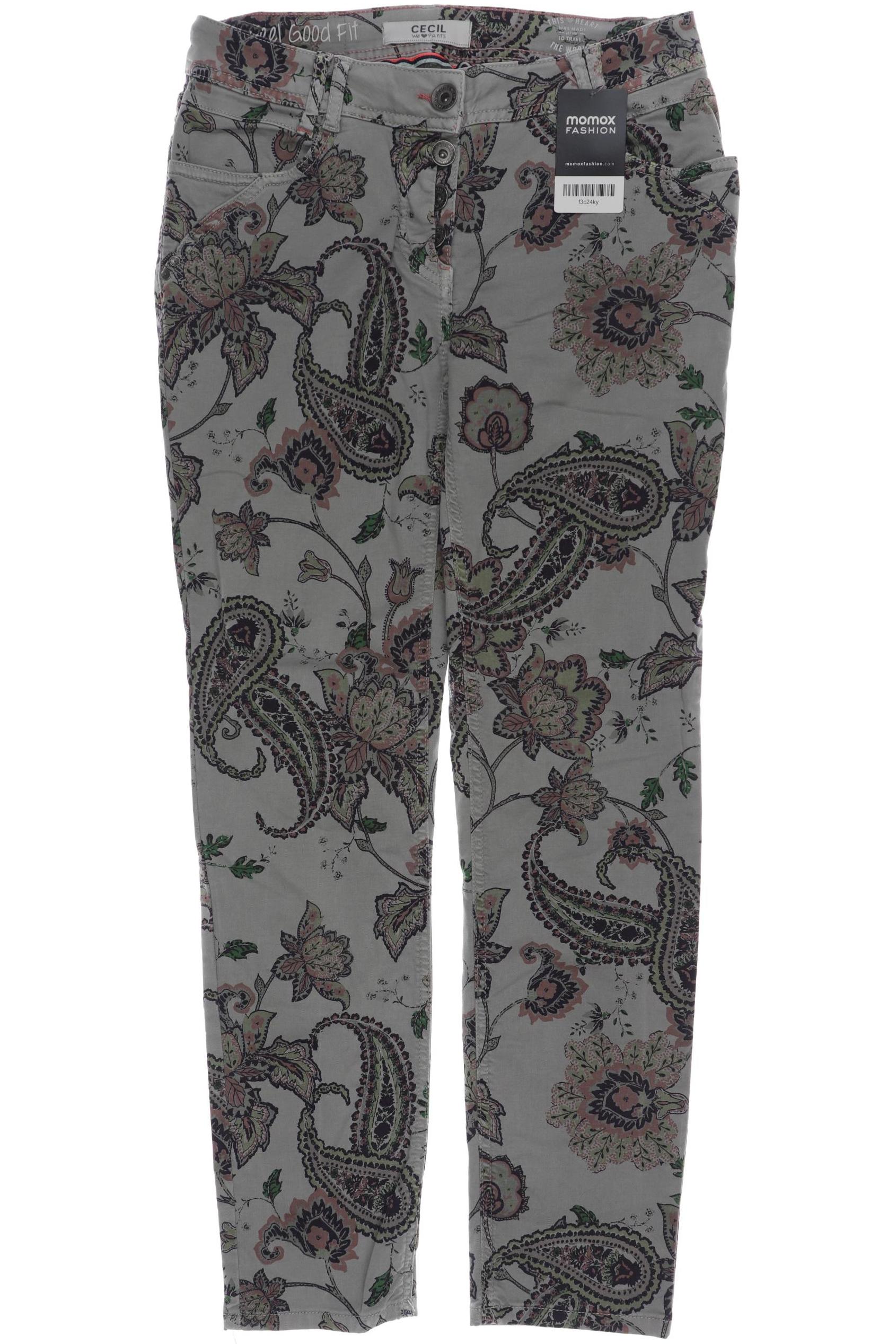 

Cecil Damen Jeans, grün, Gr. 28