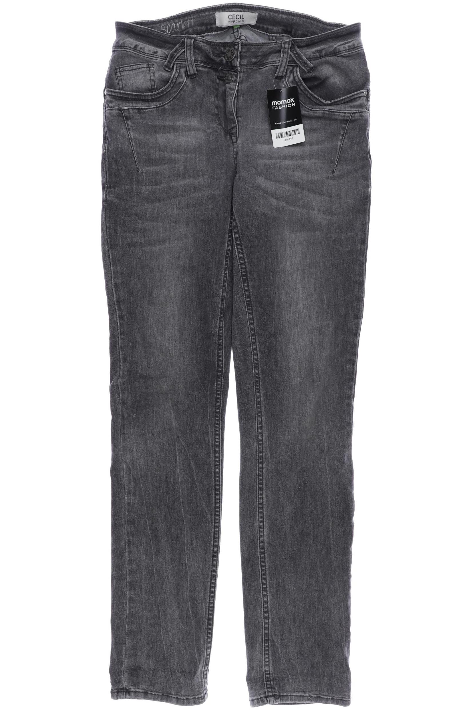 

Cecil Damen Jeans, grau, Gr. 27