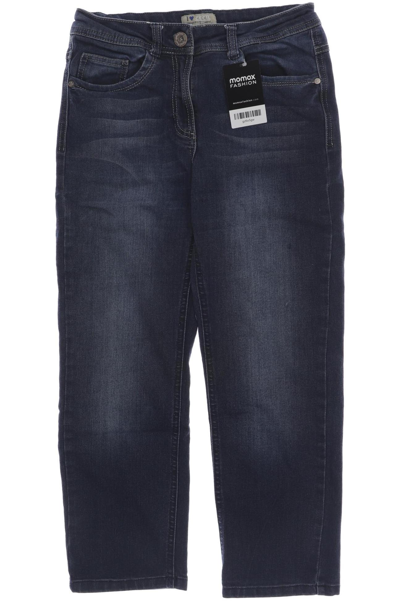 

CECIL Damen Jeans, blau