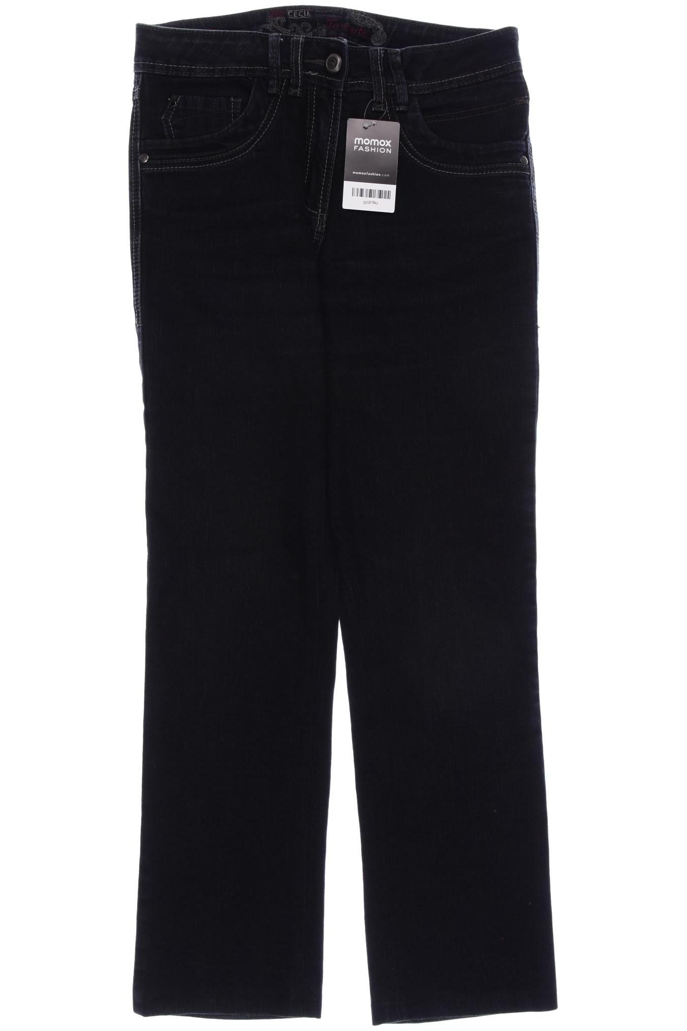 

Cecil Damen Jeans, schwarz, Gr. 28