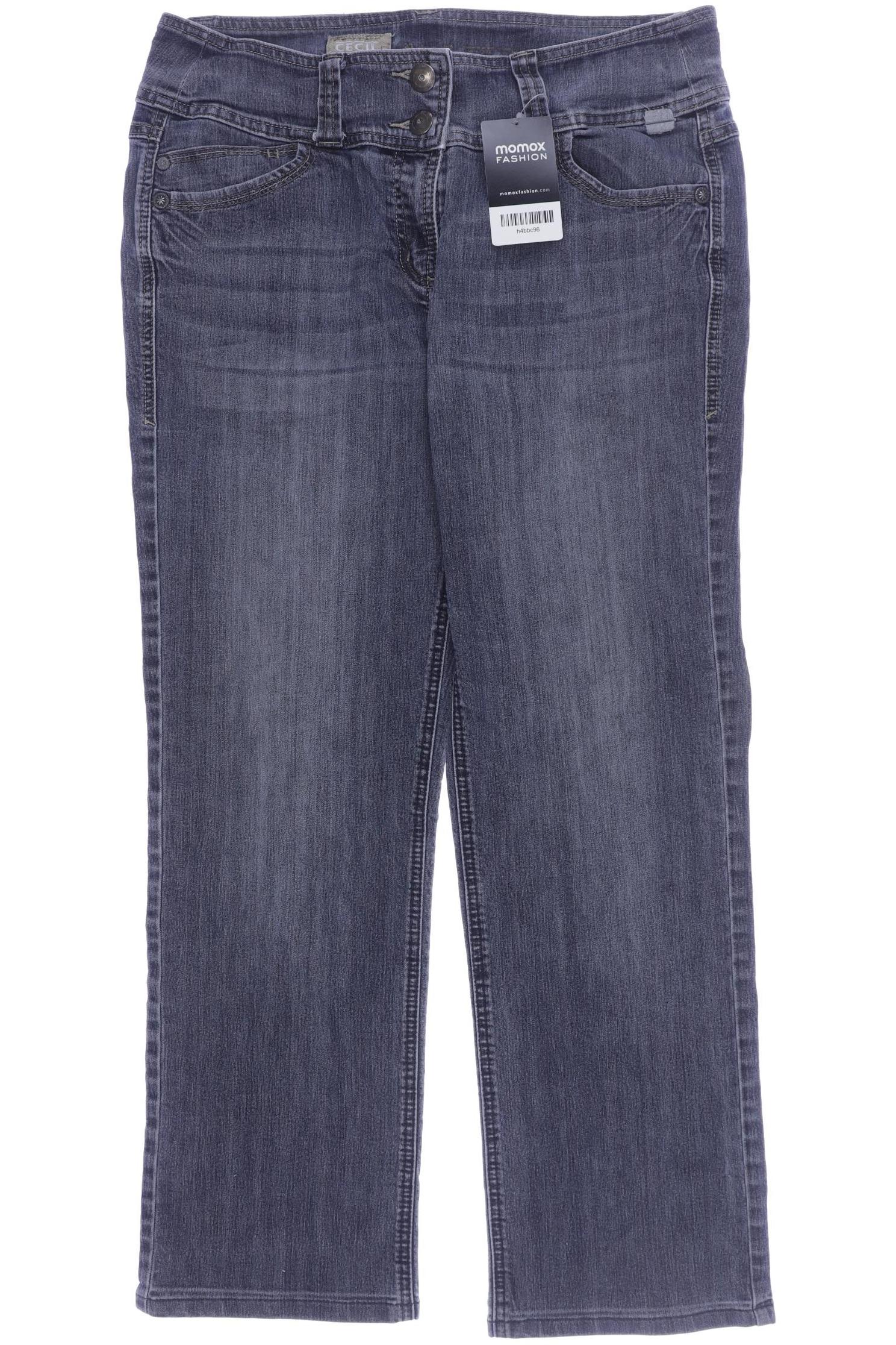 

CECIL Damen Jeans, grau
