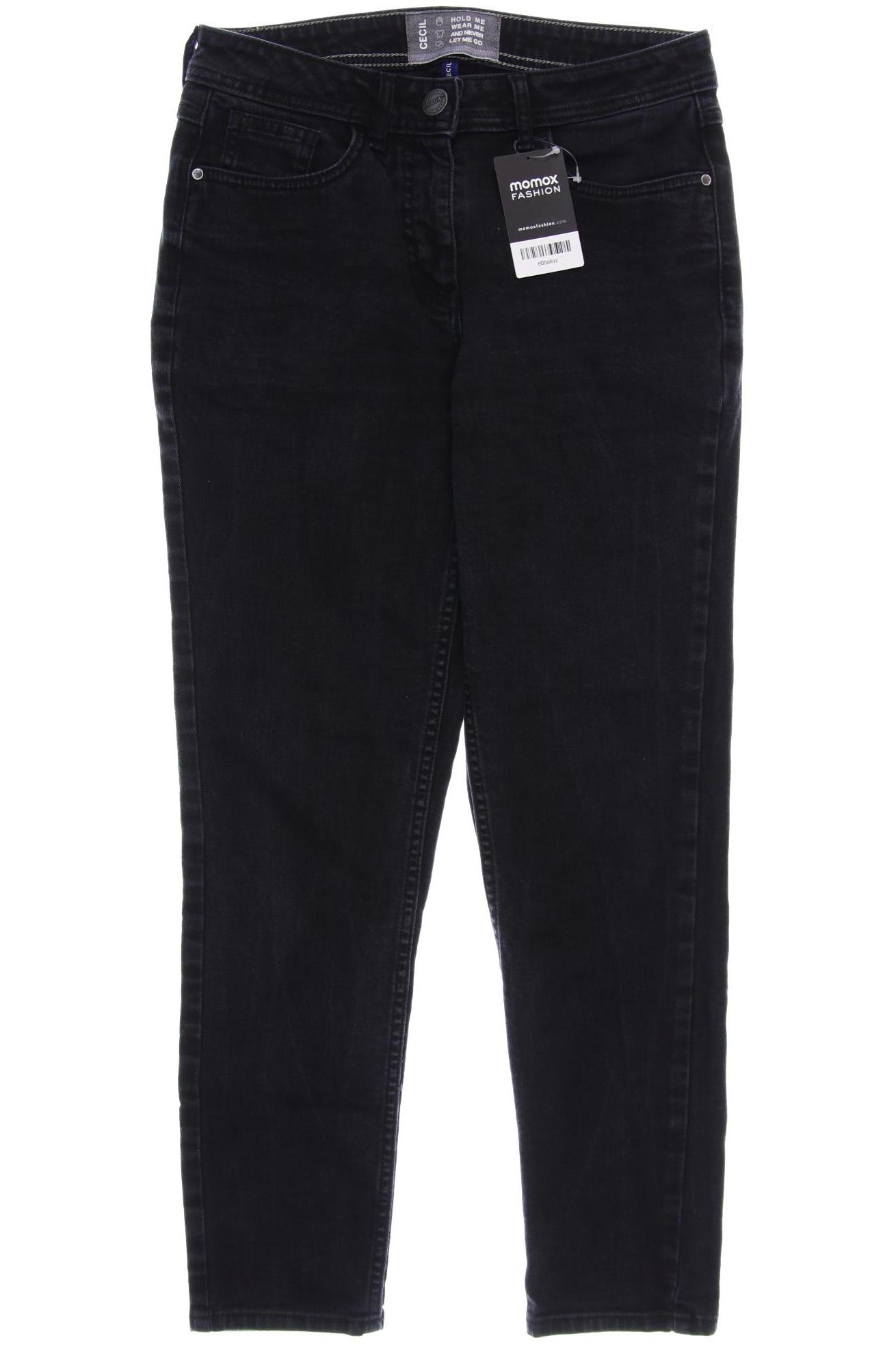 Thumbnail - Cecil Damen Jeans, schwarz, Gr. 28