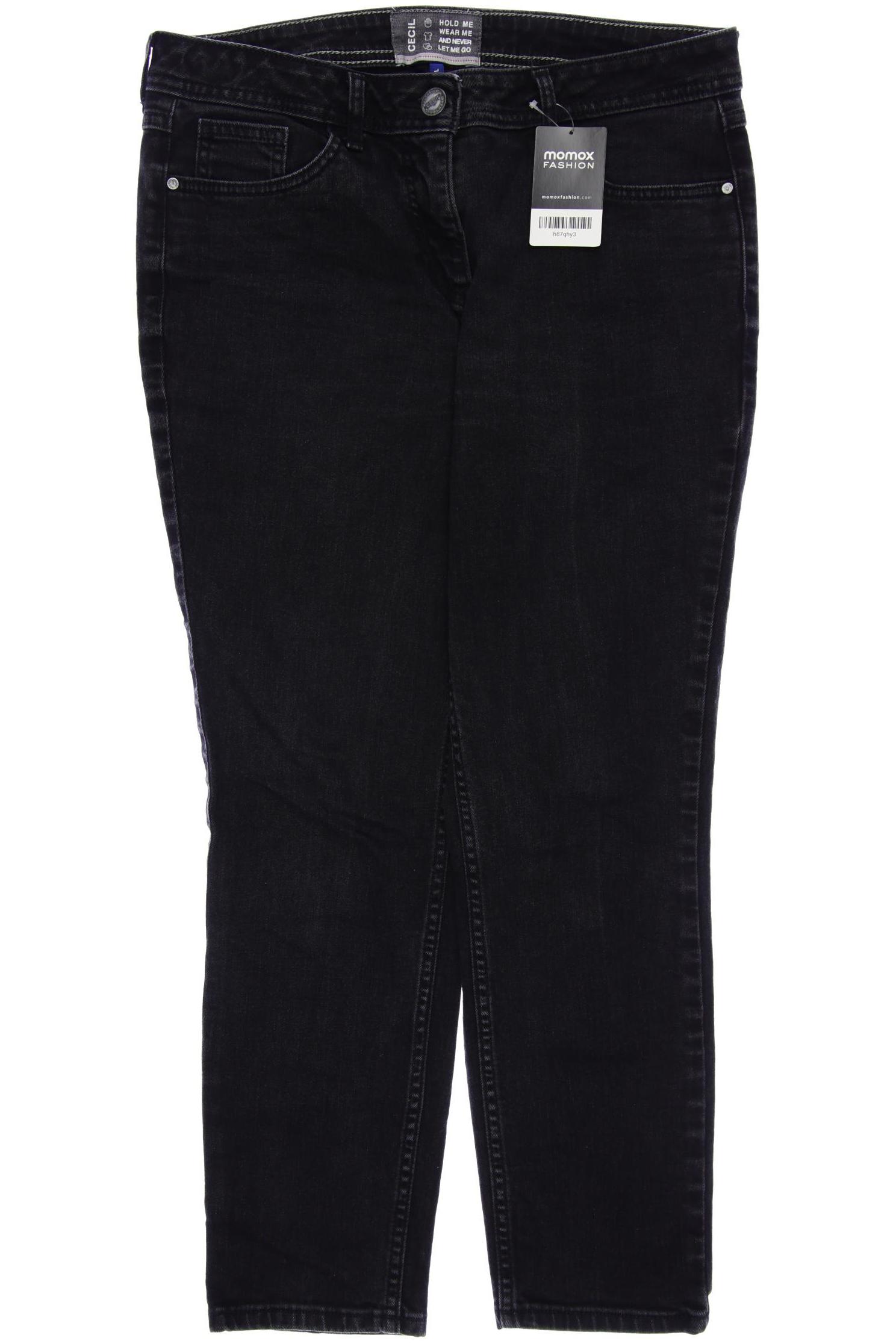 

Cecil Damen Jeans, schwarz, Gr. 30