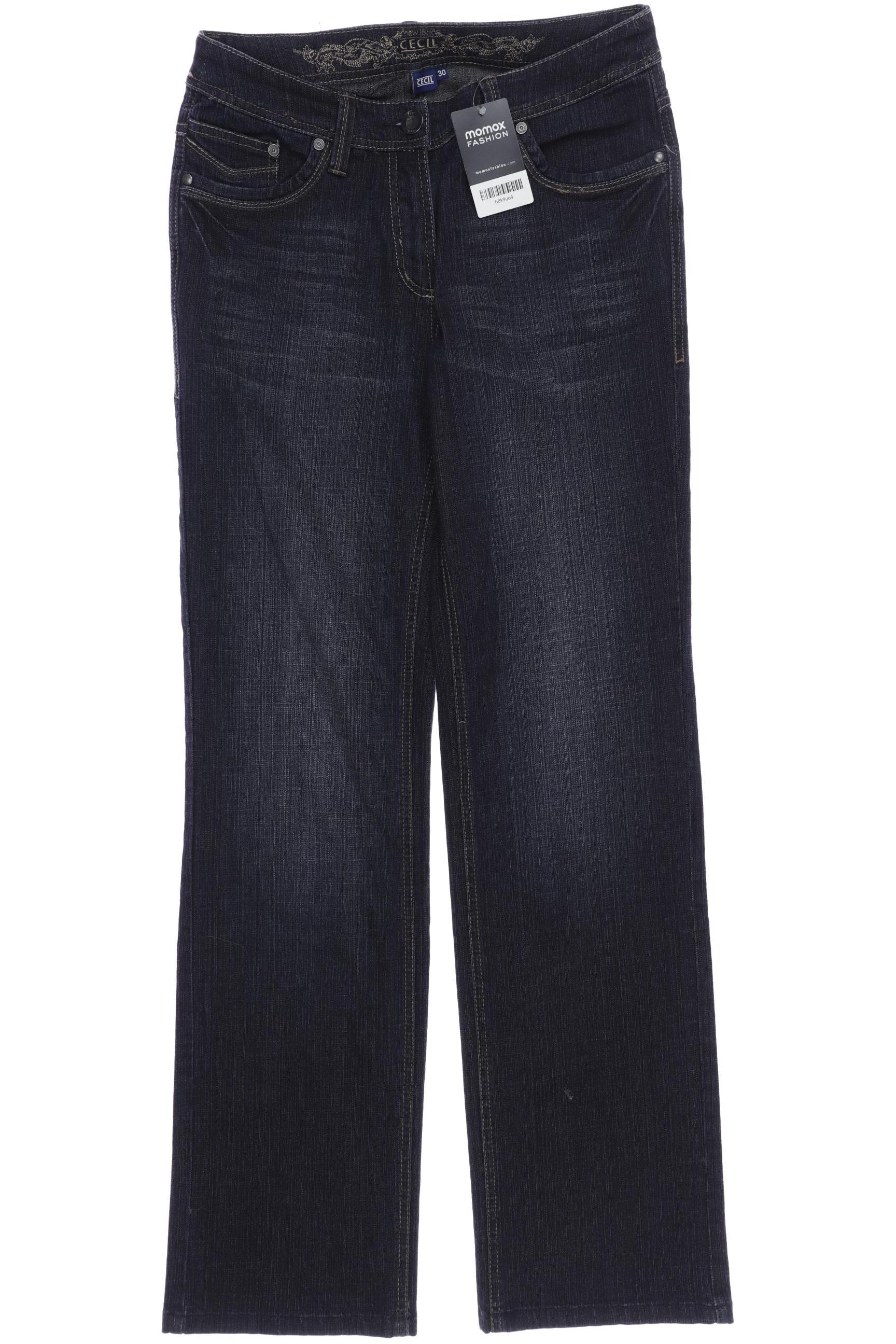 

Cecil Damen Jeans, marineblau, Gr. 30