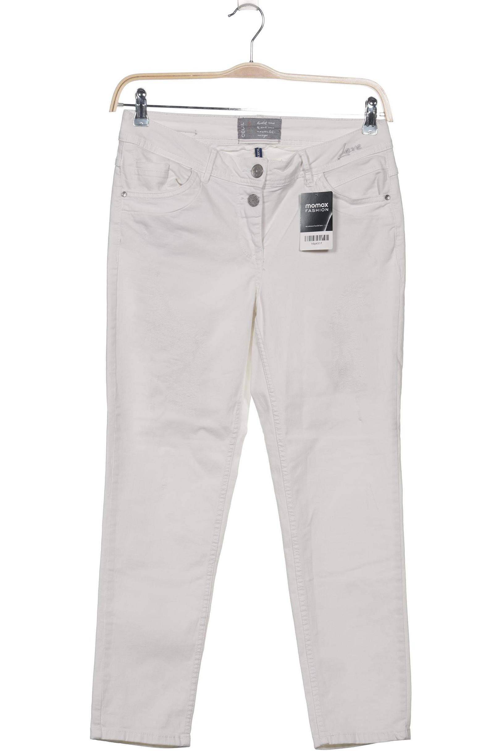 

Cecil Damen Jeans, weiß, Gr. 29