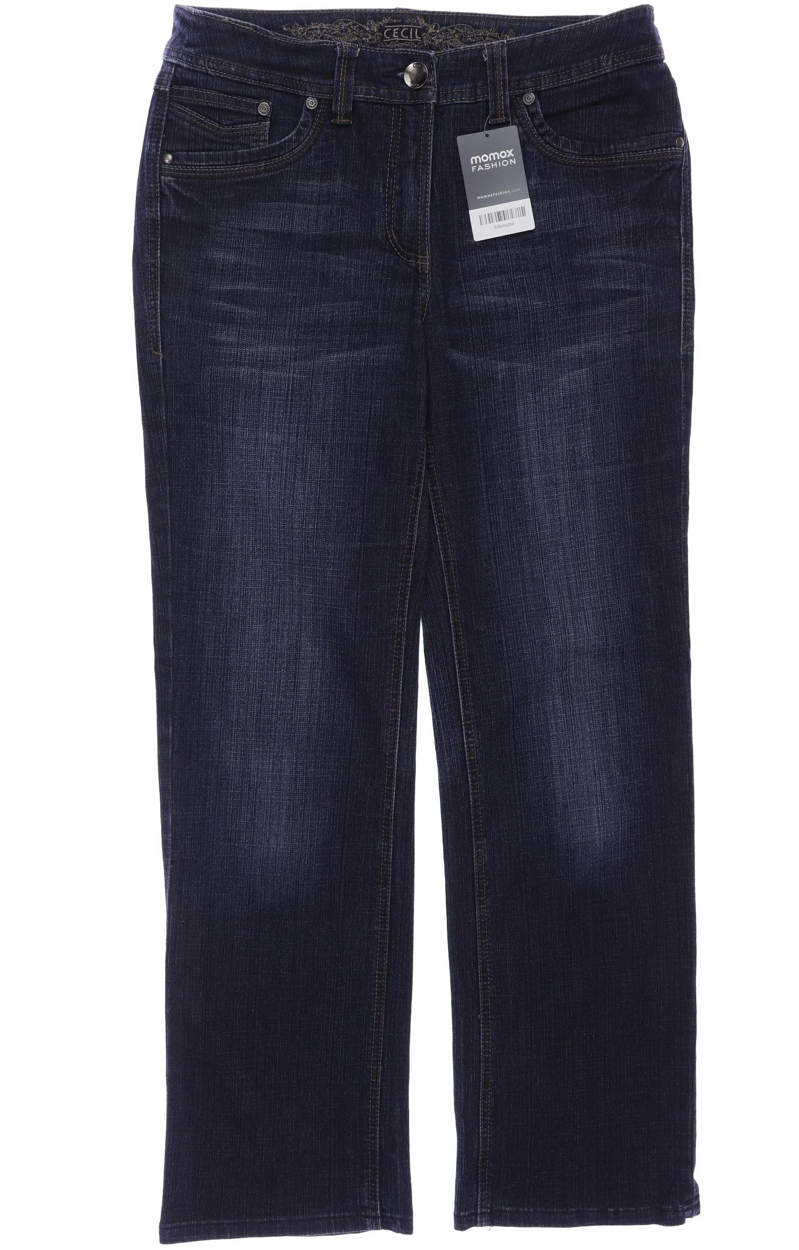 

CECIL Damen Jeans, marineblau