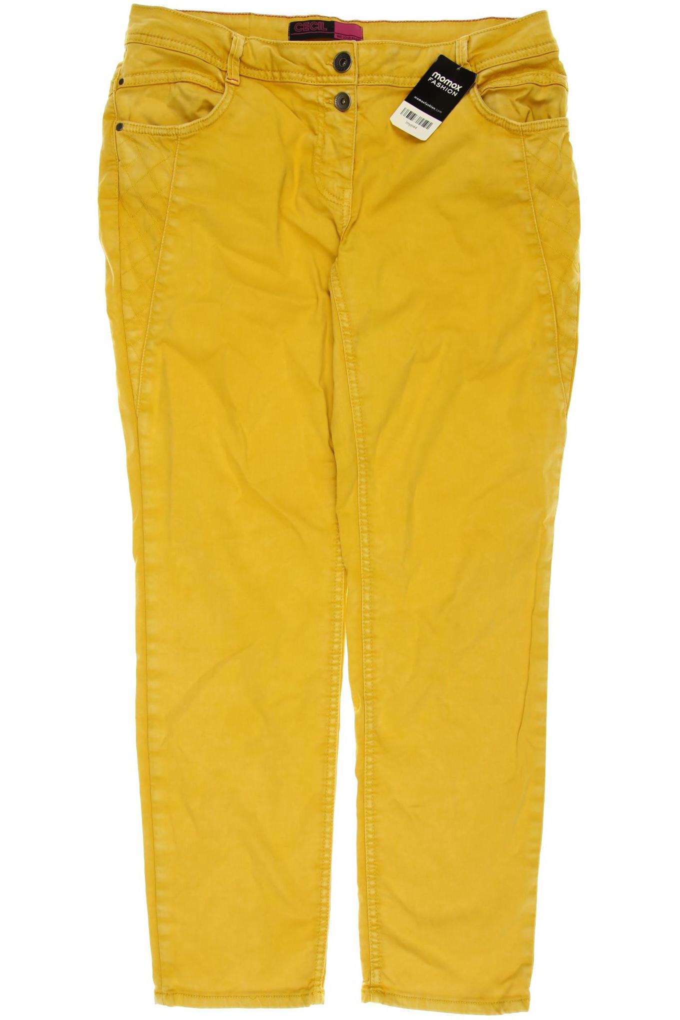

Cecil Damen Jeans, gelb, Gr. 30