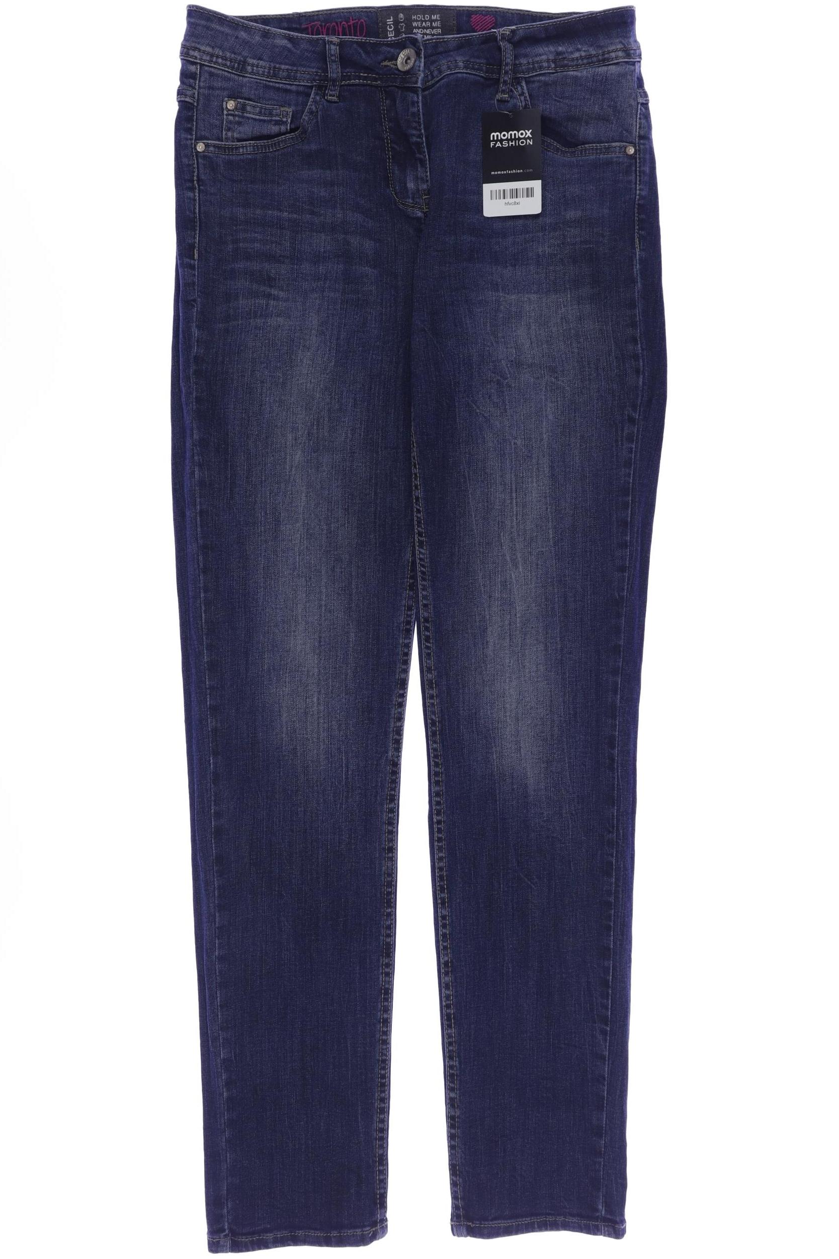 

Cecil Damen Jeans, marineblau, Gr. 30