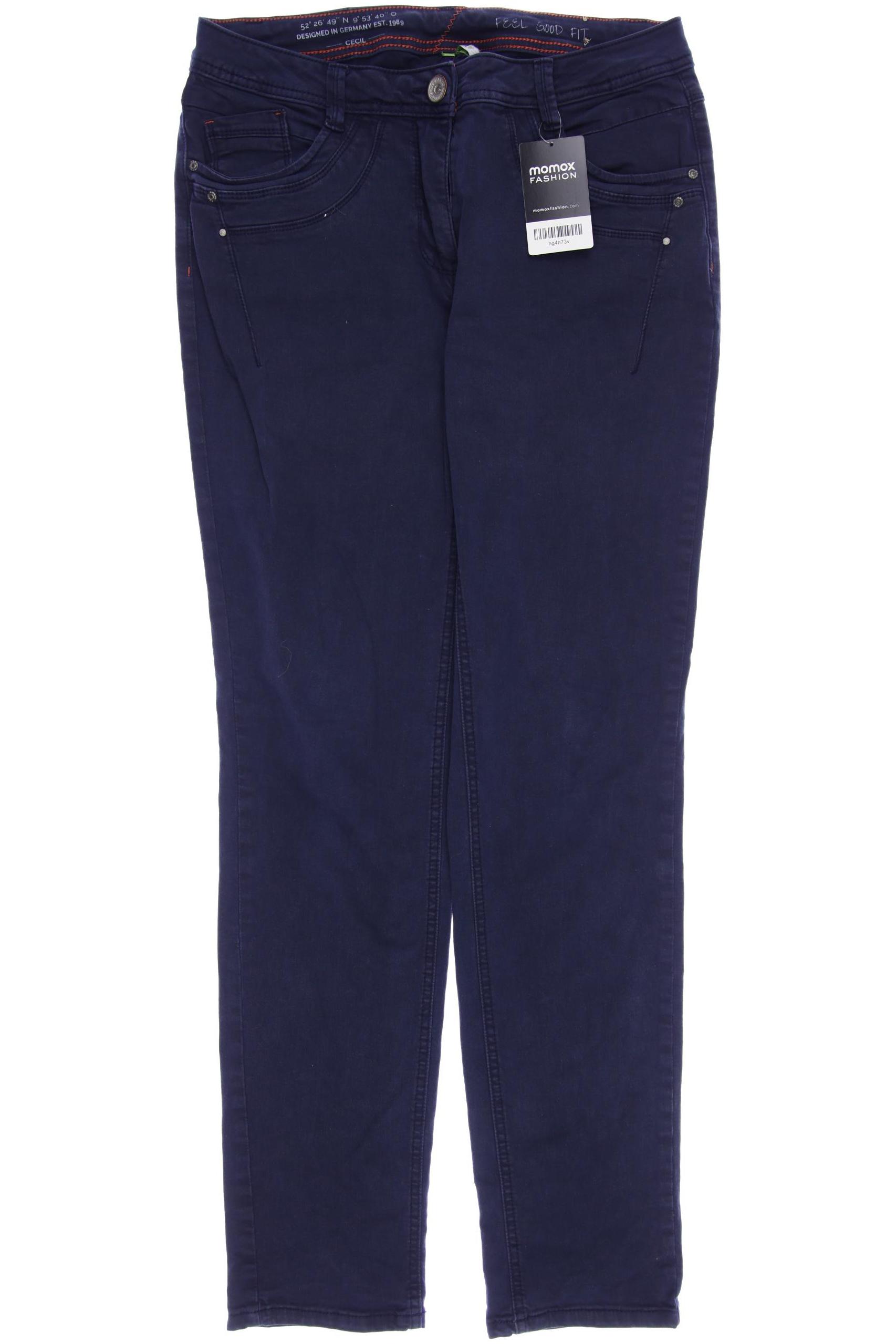 

CECIL Damen Jeans, marineblau