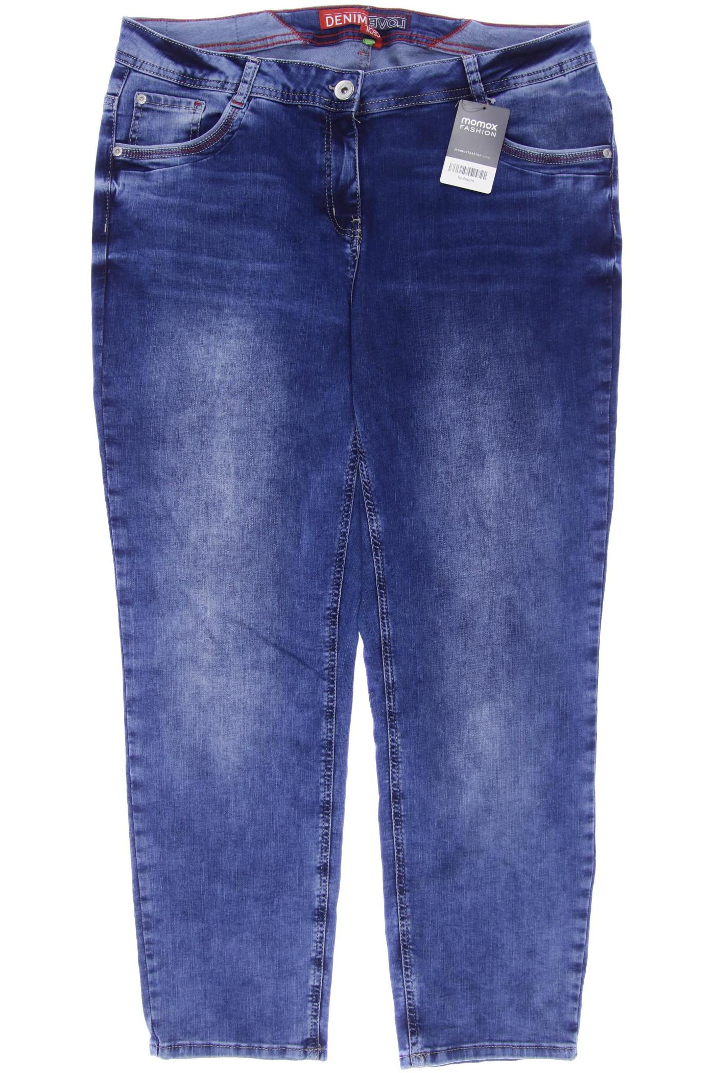 

CECIL Damen Jeans, blau