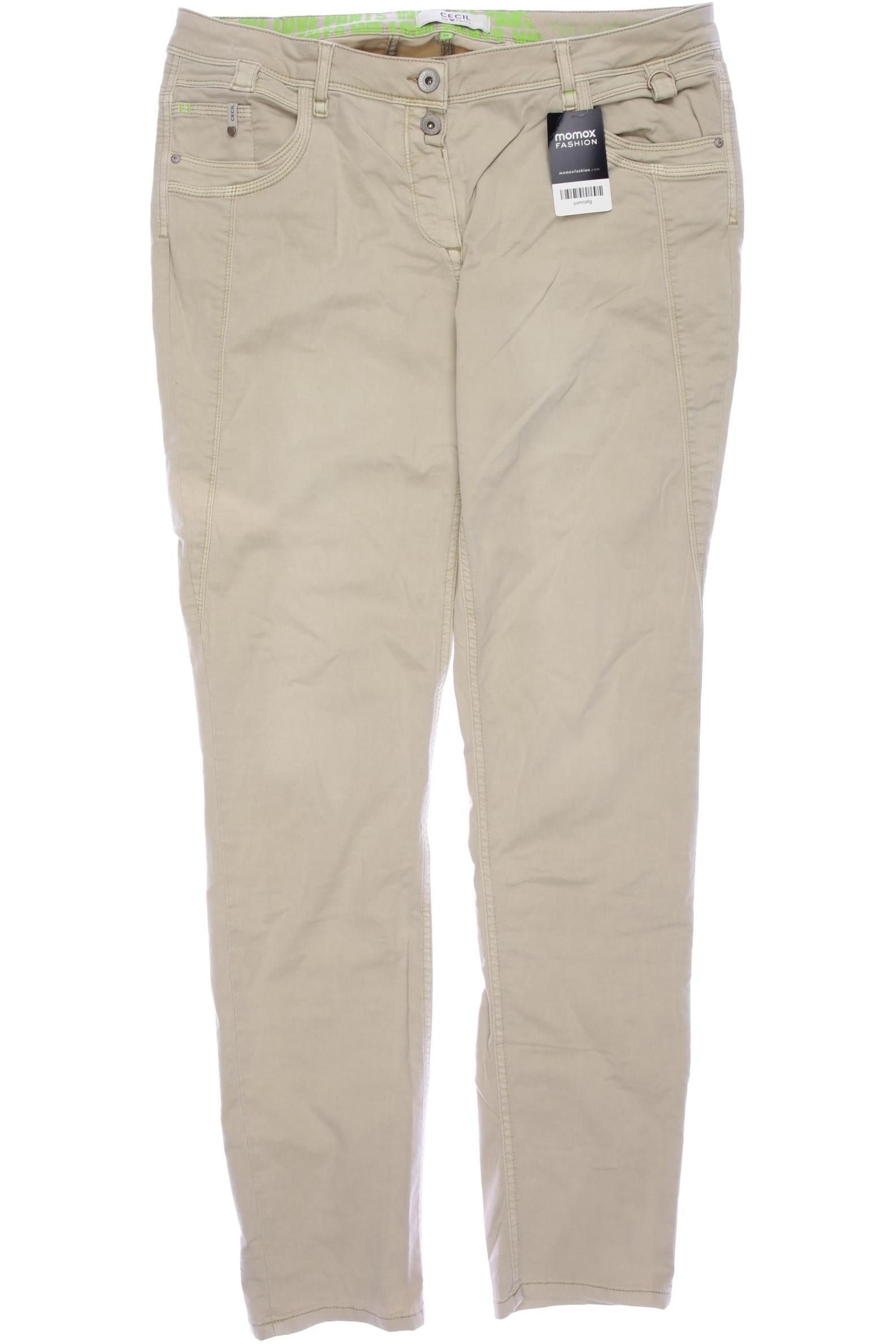 

Cecil Damen Jeans, beige, Gr. 36