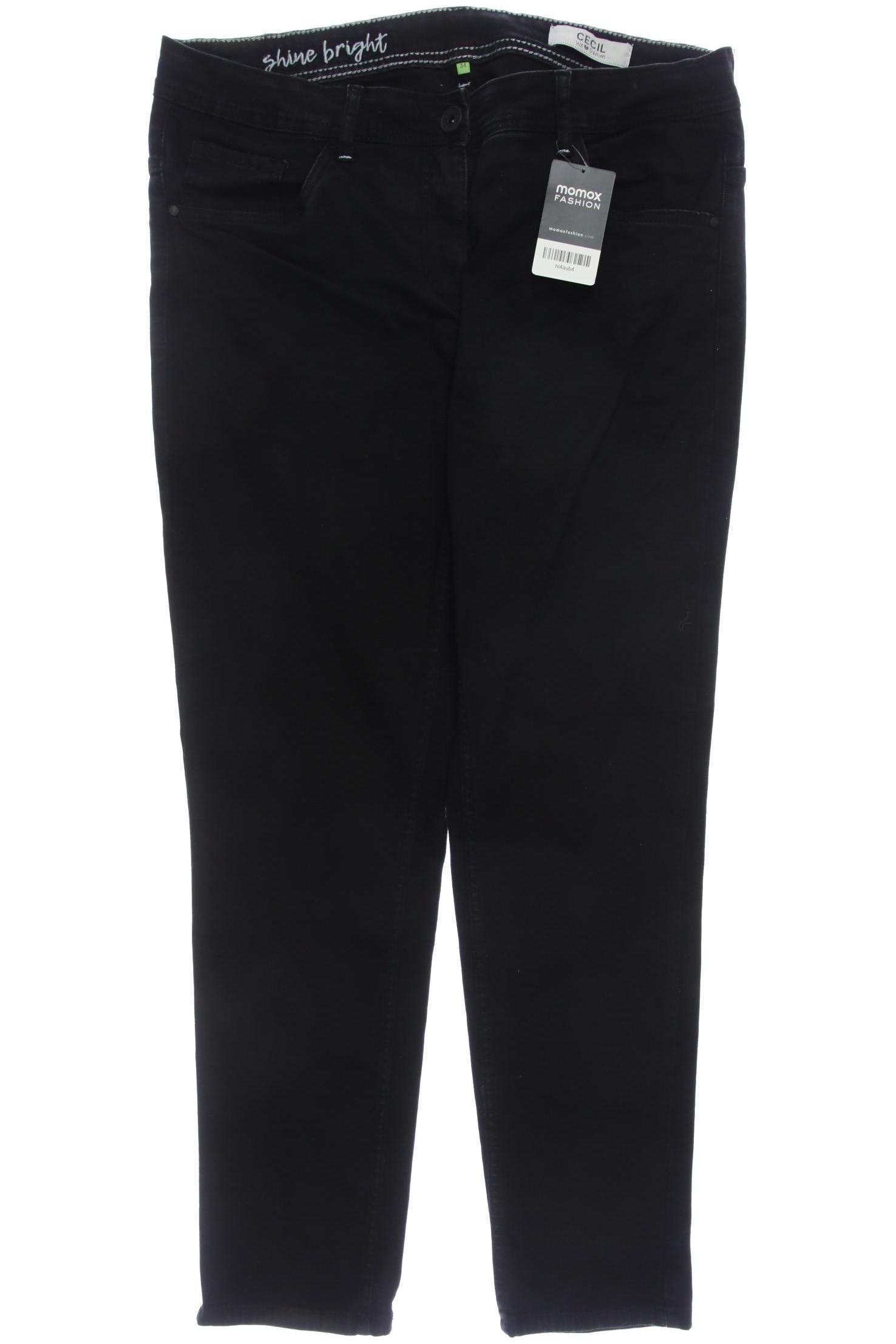 

Cecil Damen Jeans, schwarz, Gr. 34