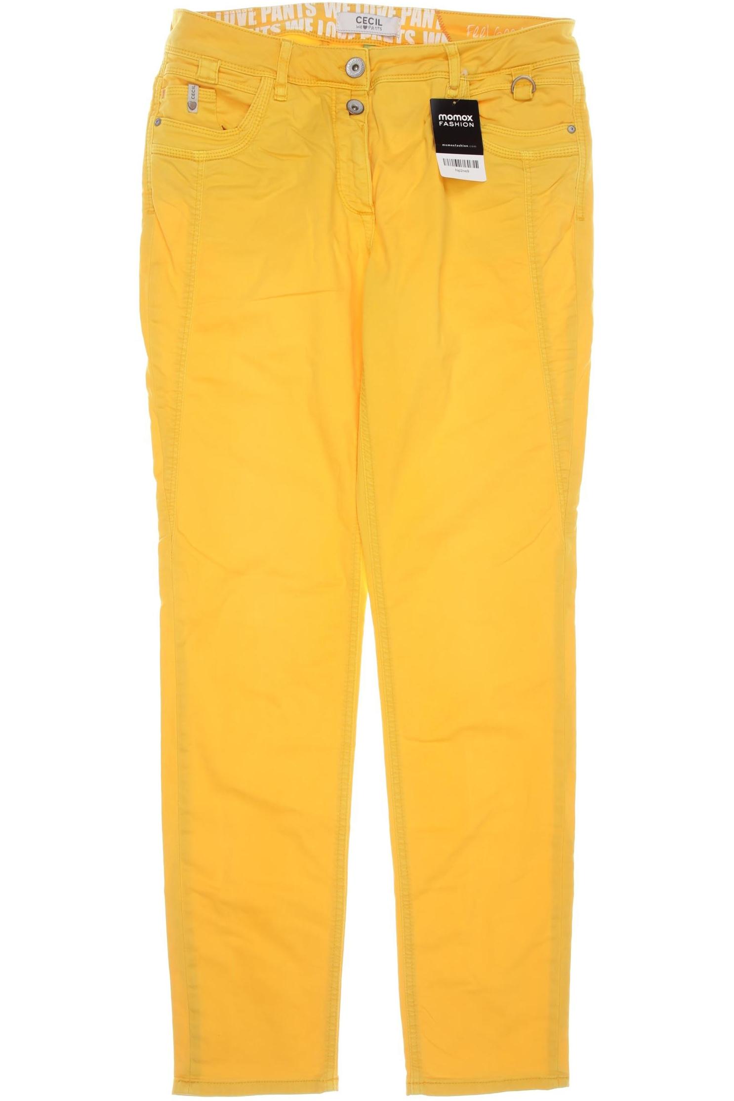 

Cecil Damen Jeans, orange, Gr. 31
