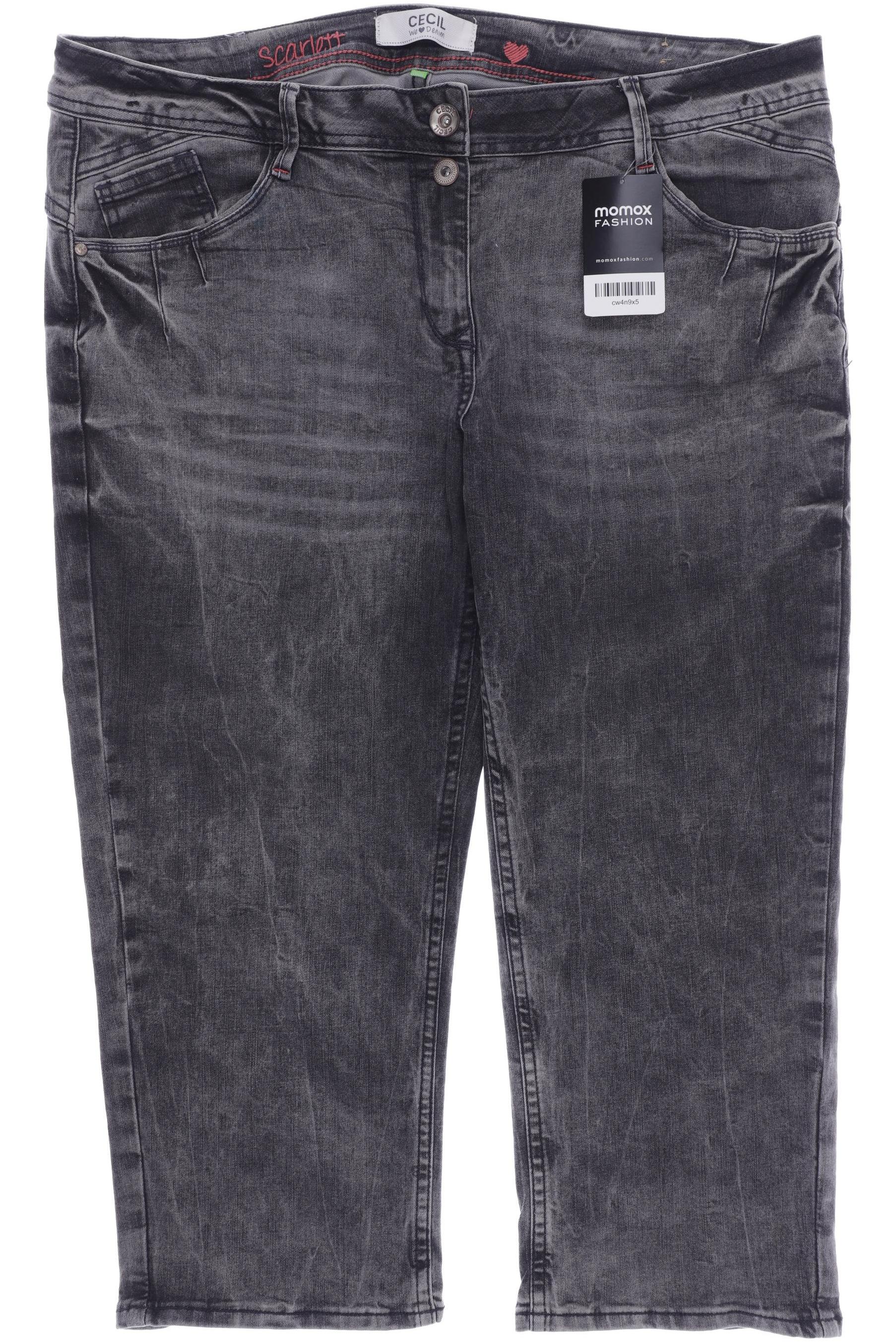 

CECIL Damen Jeans, grau