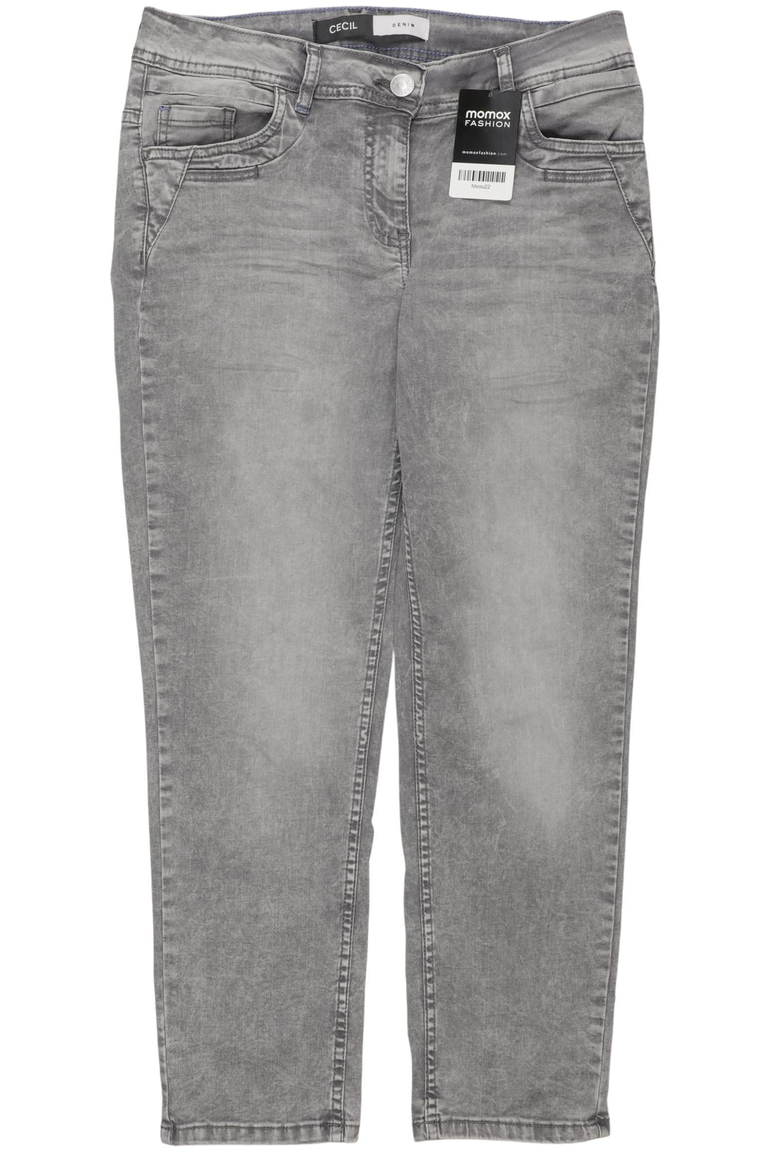 

Cecil Damen Jeans, grau, Gr. 28