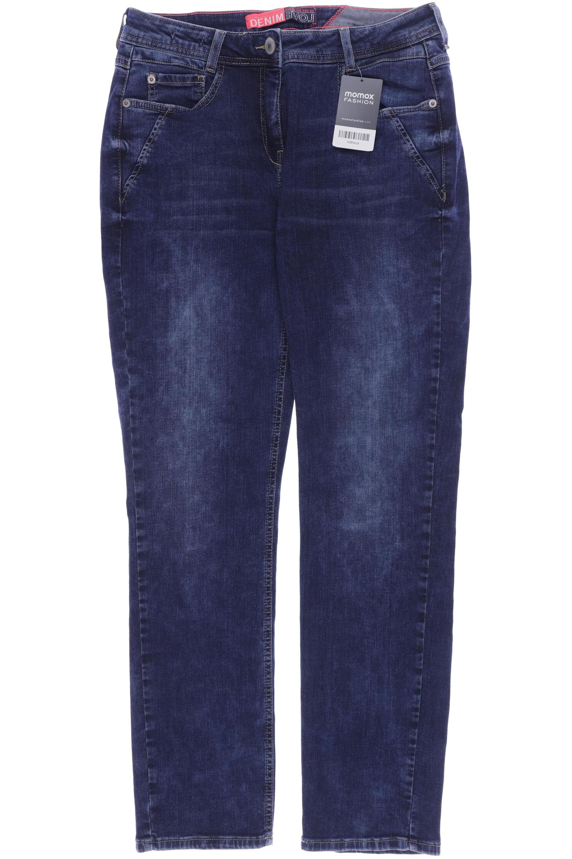 

CECIL Damen Jeans, marineblau