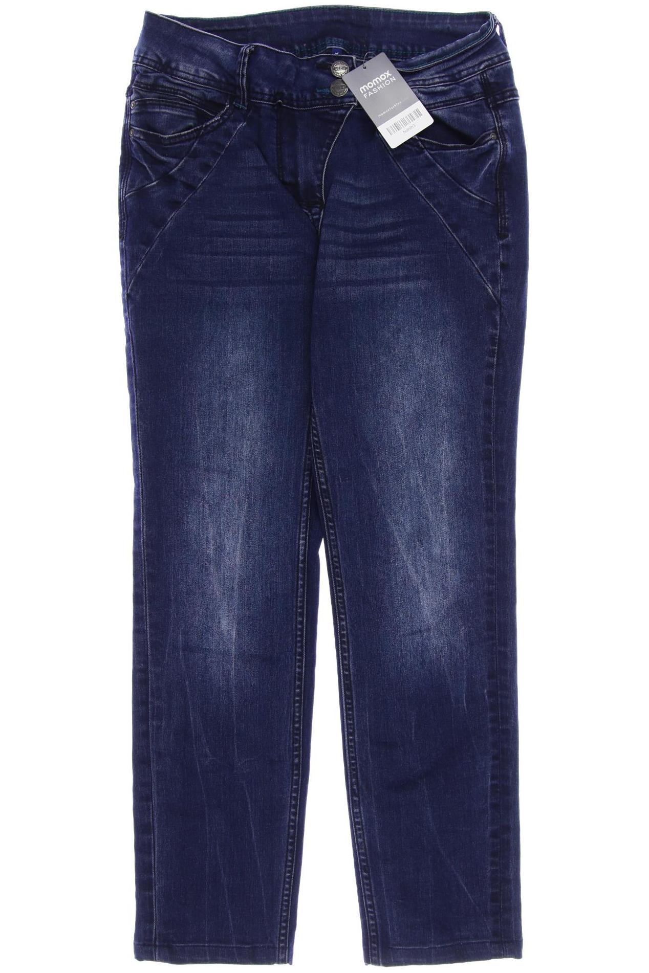 

CECIL Damen Jeans, marineblau