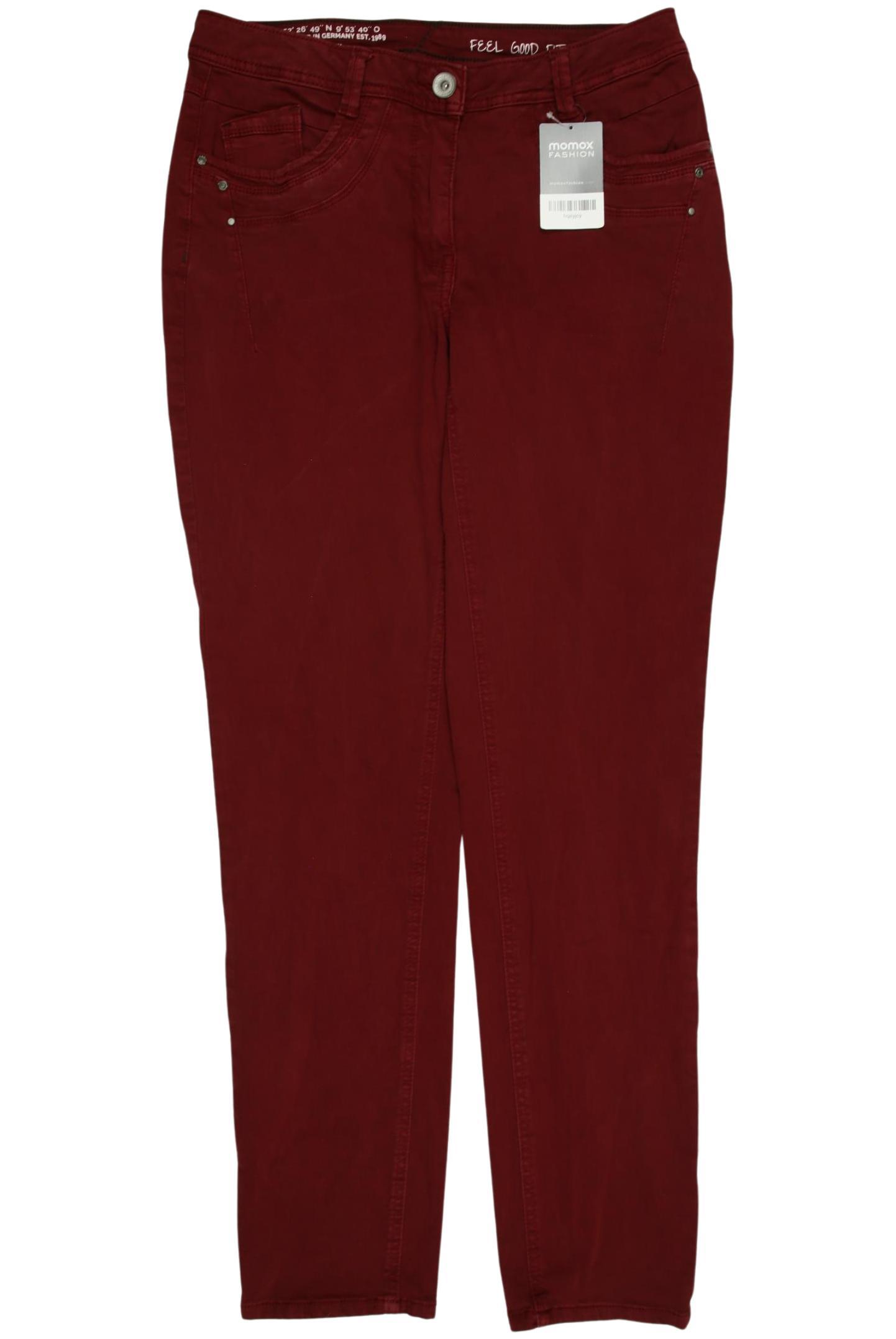 

Cecil Damen Jeans, bordeaux, Gr. 28