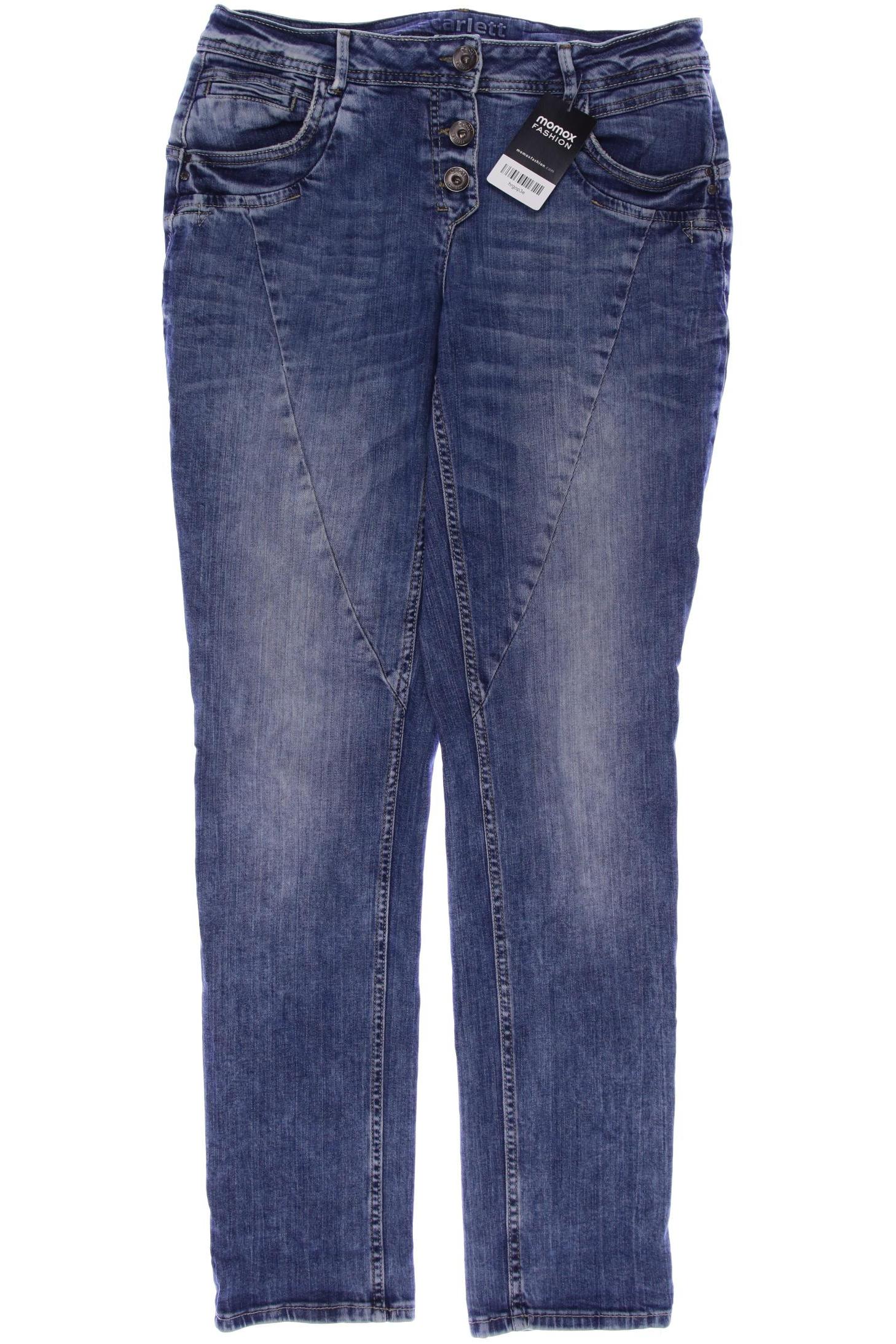 

CECIL Damen Jeans, blau