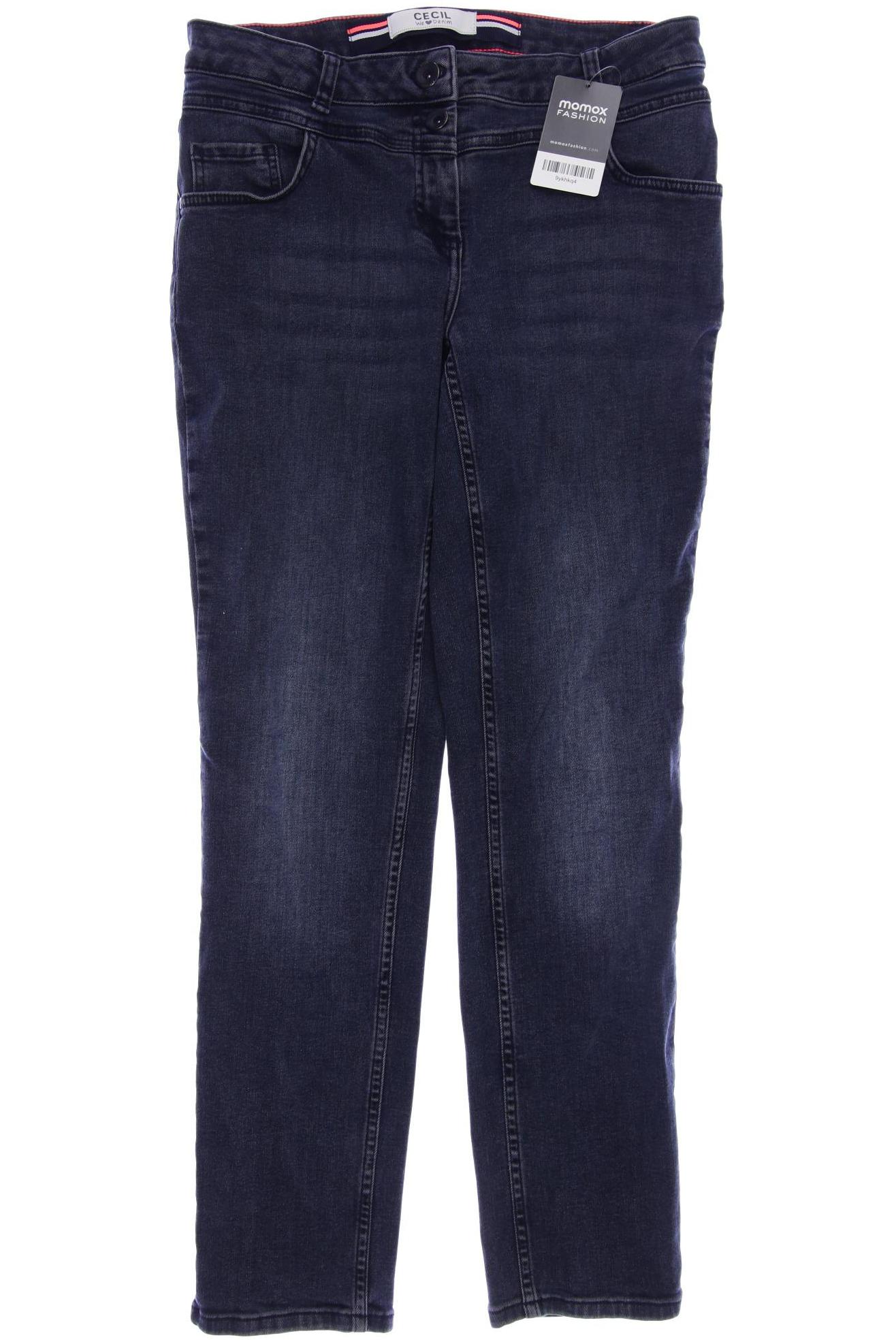 

CECIL Damen Jeans, marineblau
