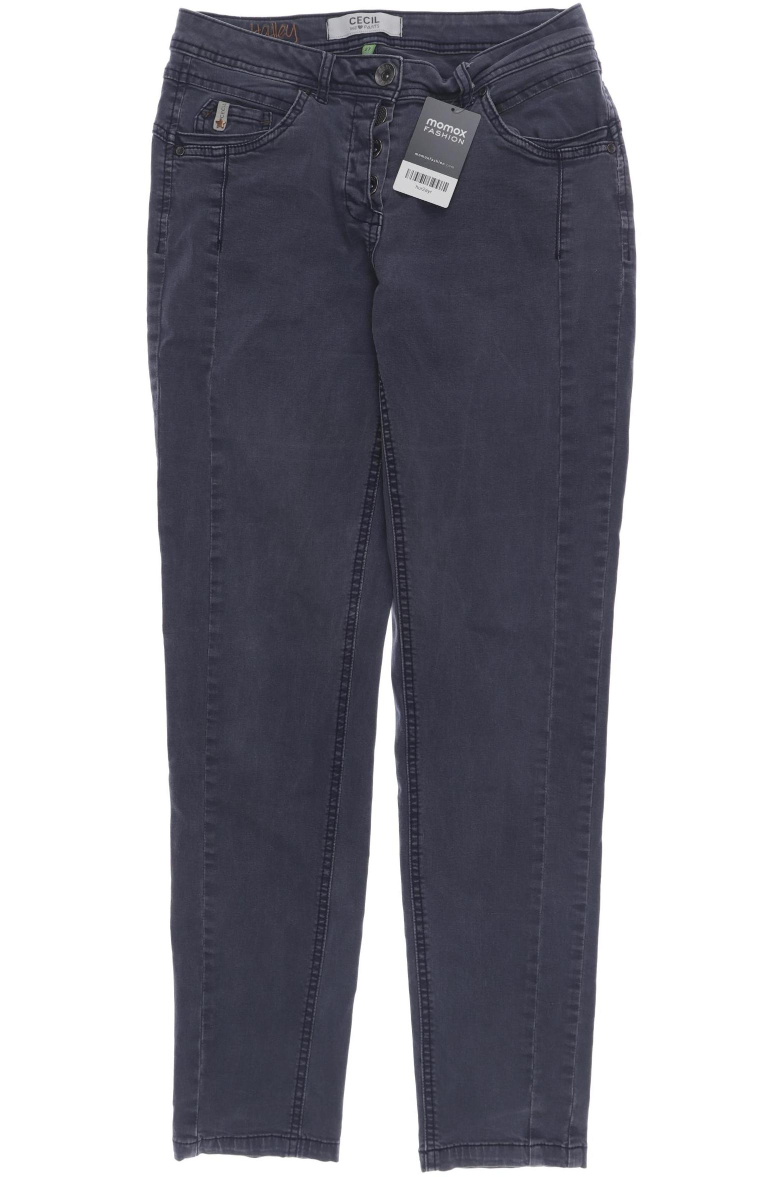 

CECIL Damen Jeans, marineblau