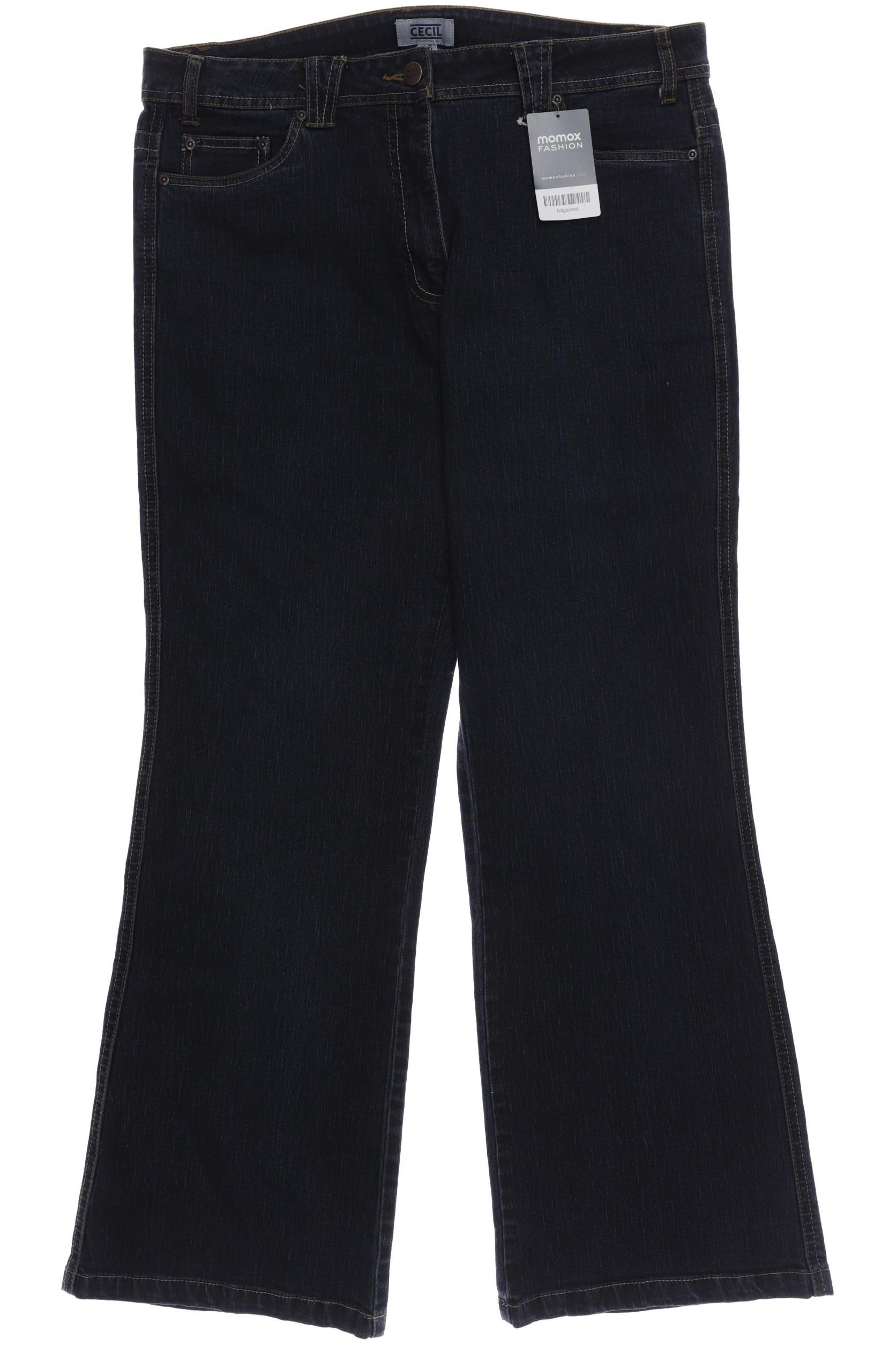 

CECIL Damen Jeans, marineblau