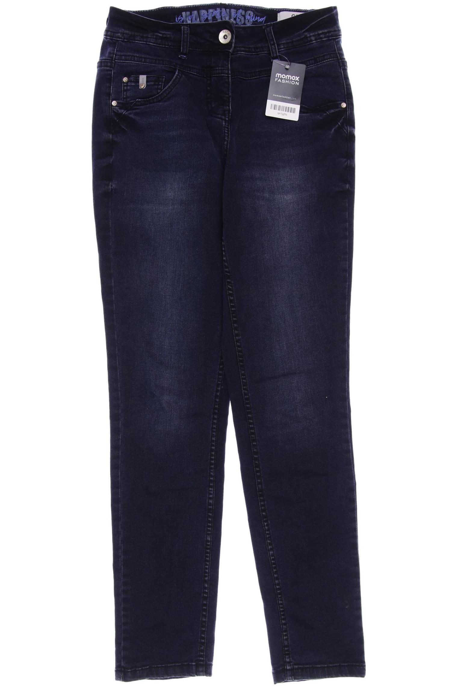 

CECIL Damen Jeans, marineblau