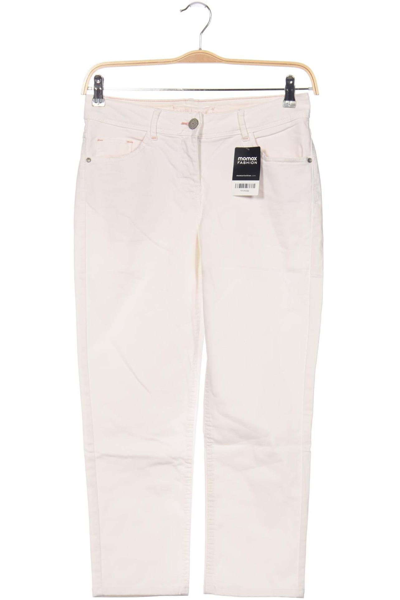 

CECIL Damen Jeans, cremeweiß
