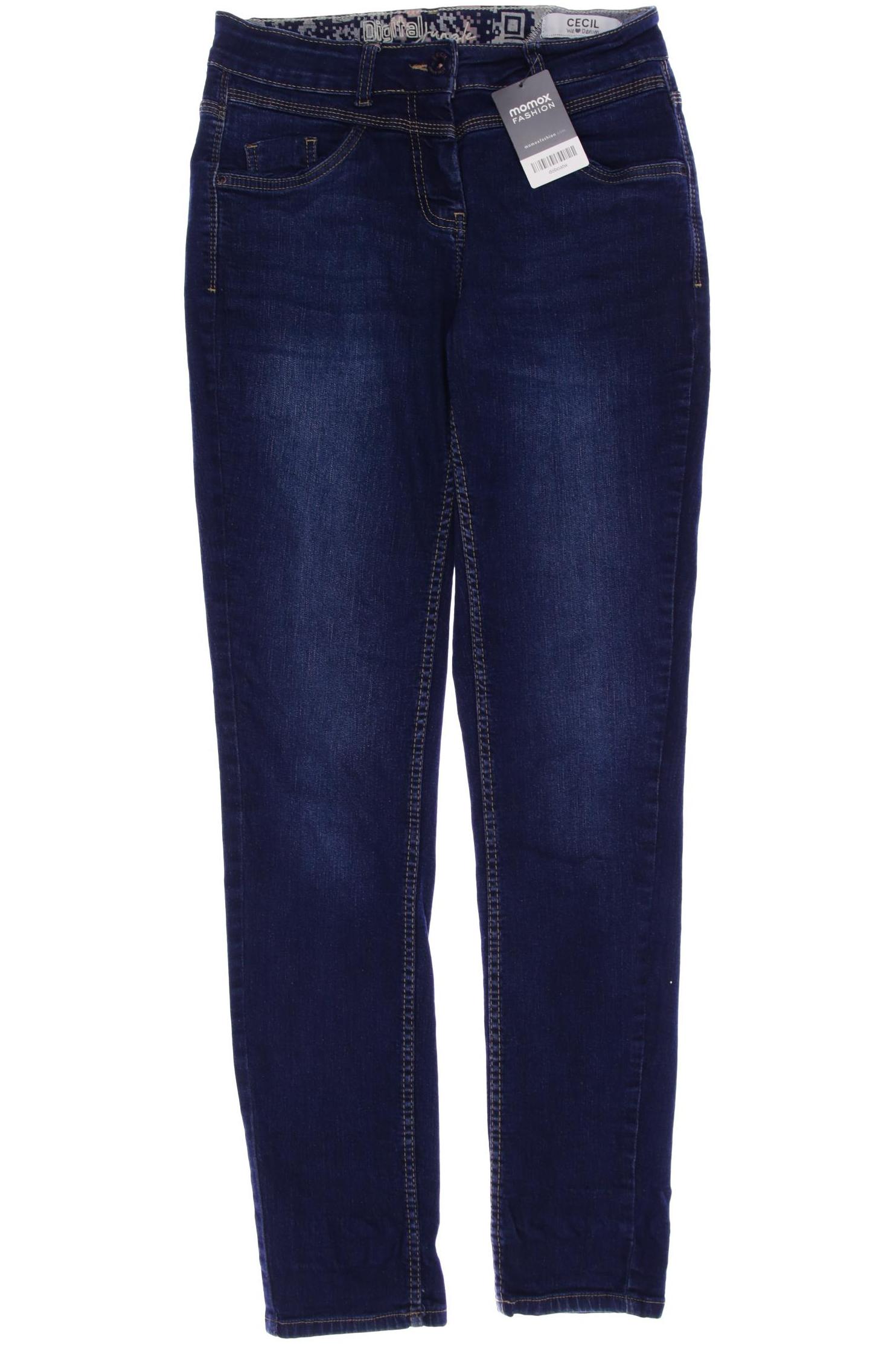 

CECIL Damen Jeans, marineblau