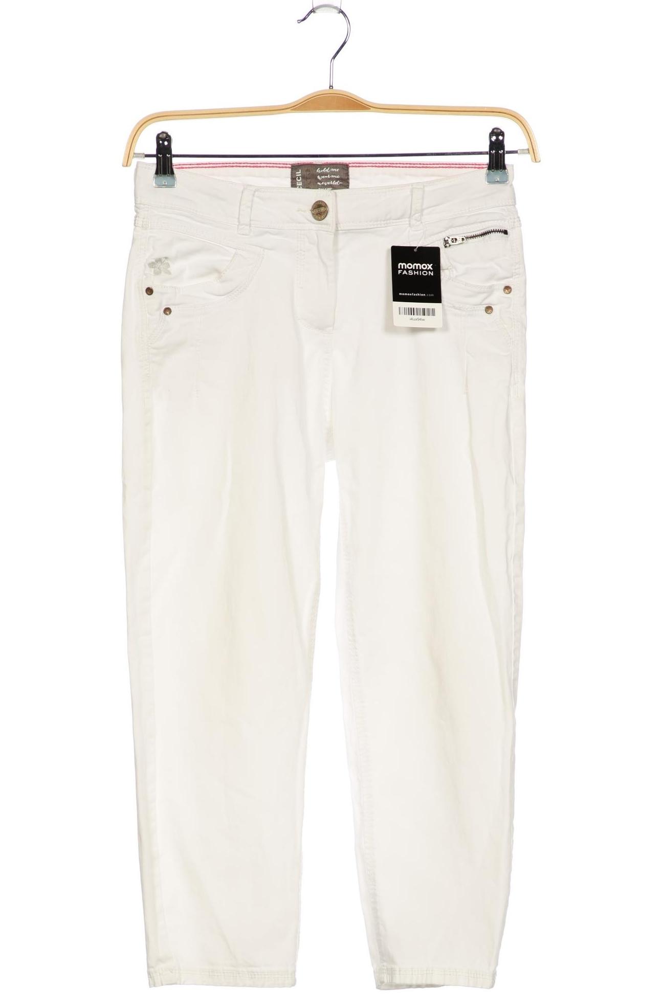

Cecil Damen Jeans, weiß, Gr. 28