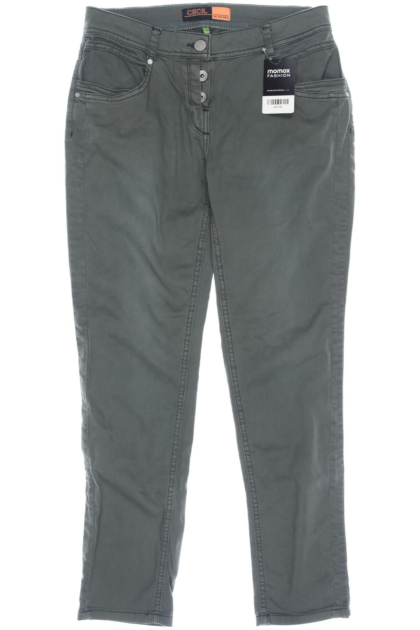 

Cecil Damen Jeans, grün, Gr. 28