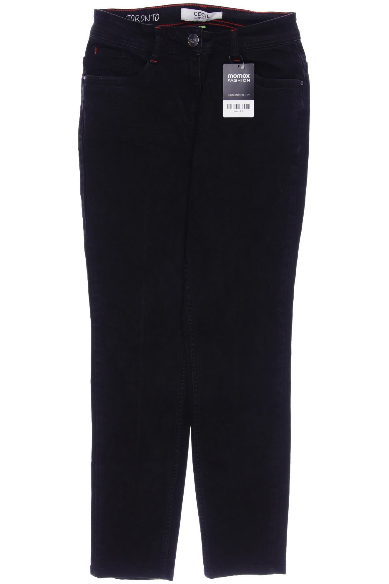 

Cecil Damen Jeans, schwarz, Gr. 26
