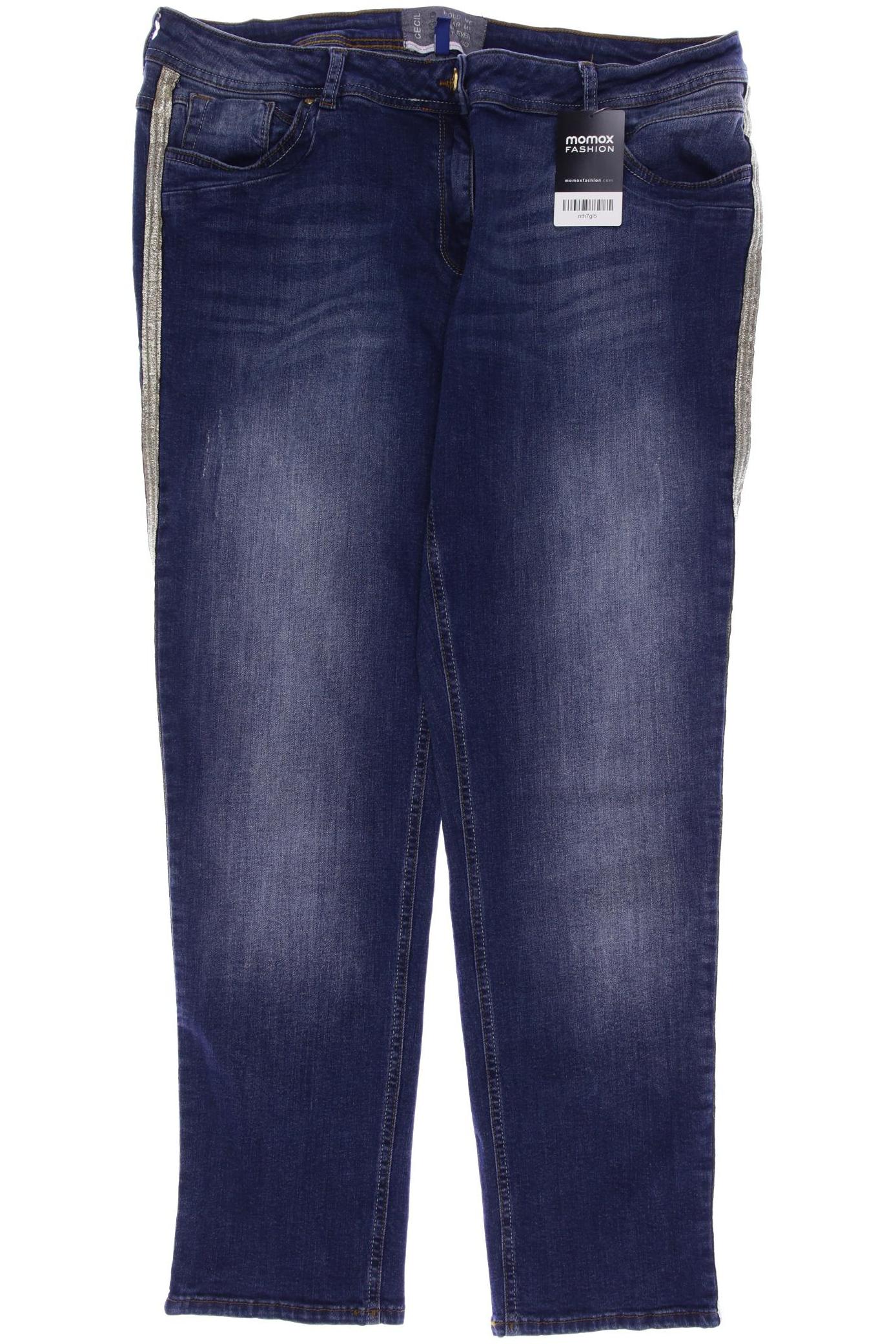 

CECIL Damen Jeans, blau