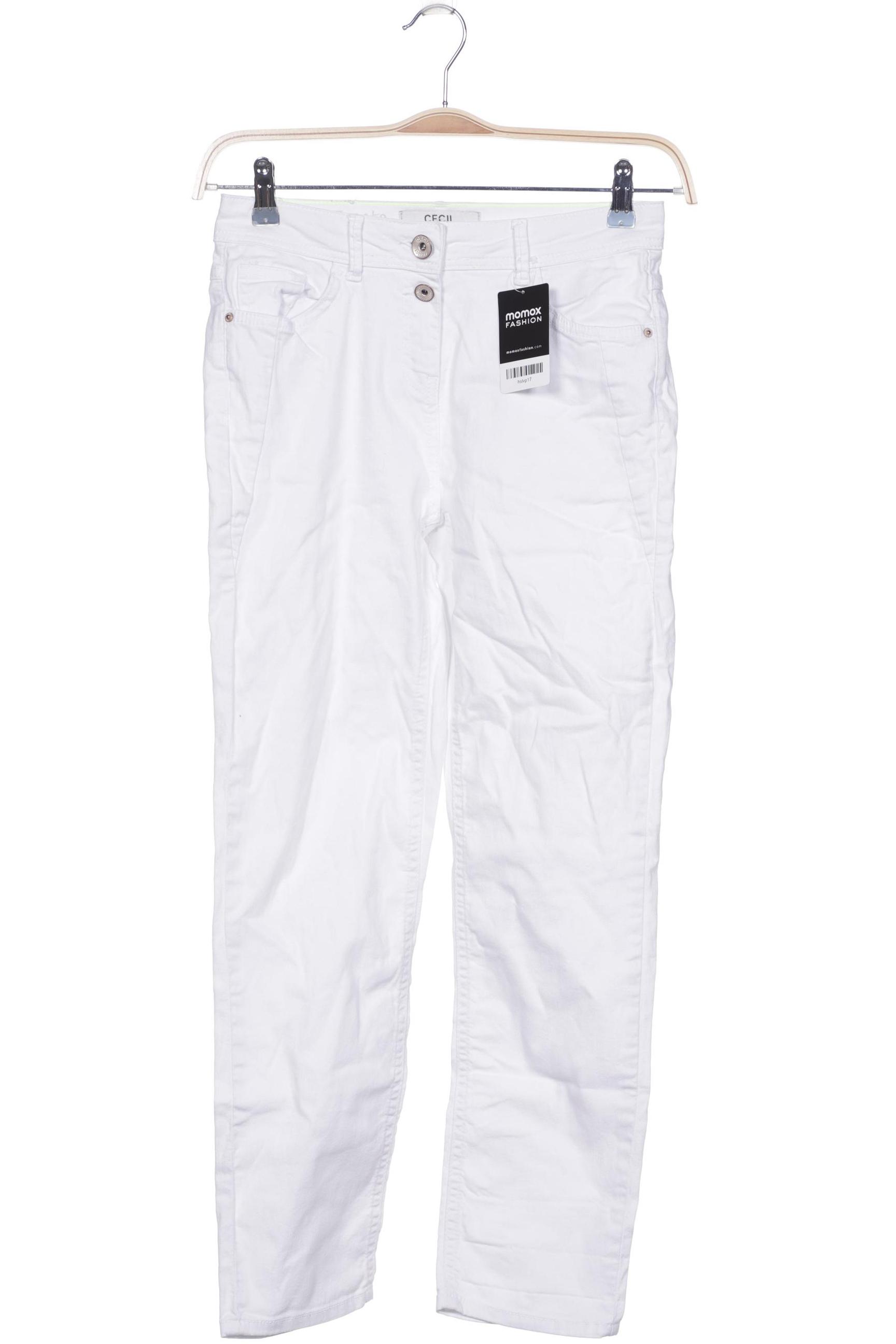 

Cecil Damen Jeans, weiß, Gr. 27