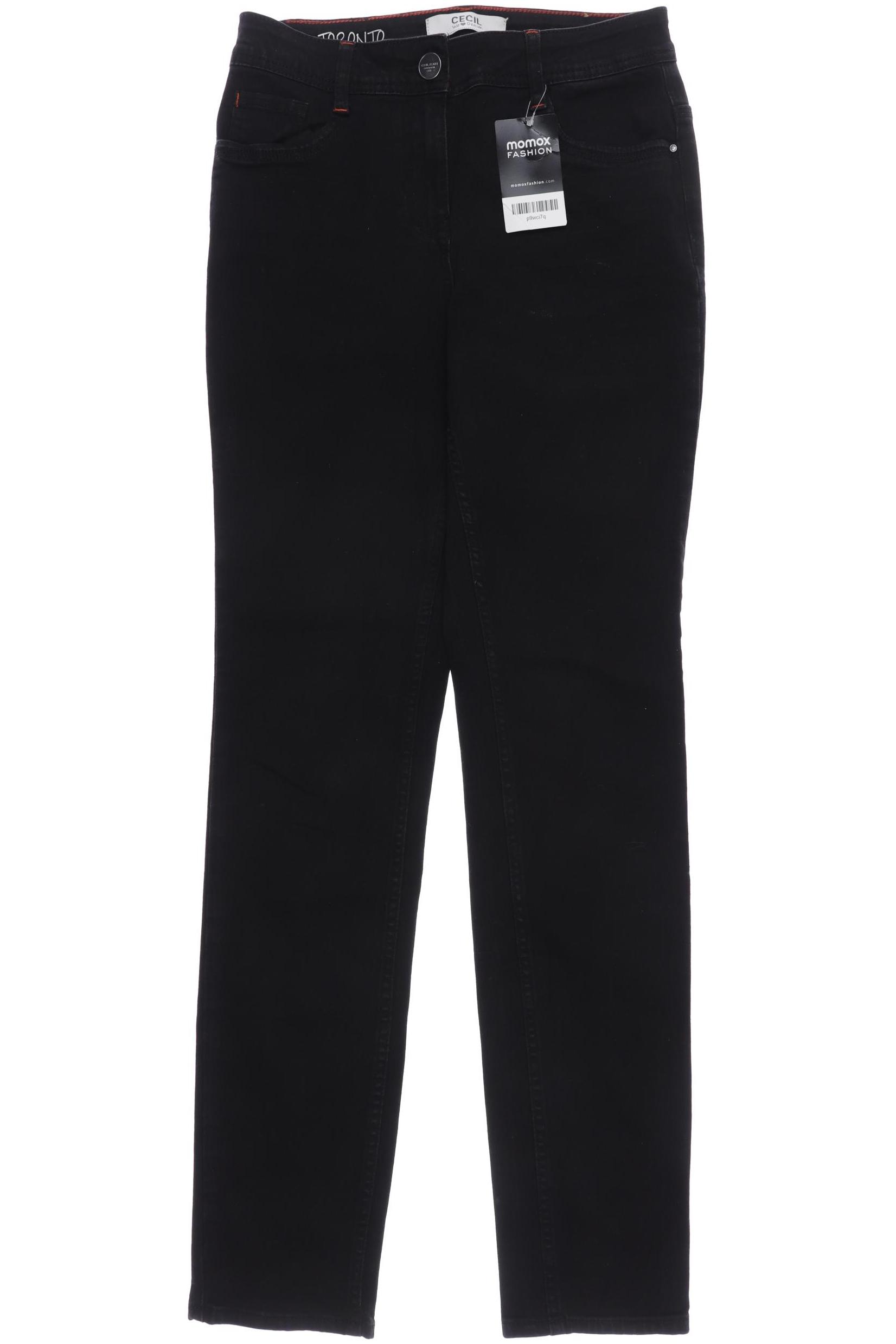 

Cecil Damen Jeans, schwarz, Gr. 27