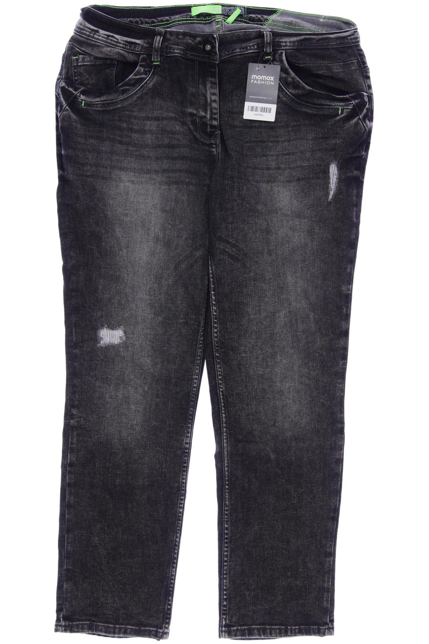 

CECIL Damen Jeans, grau