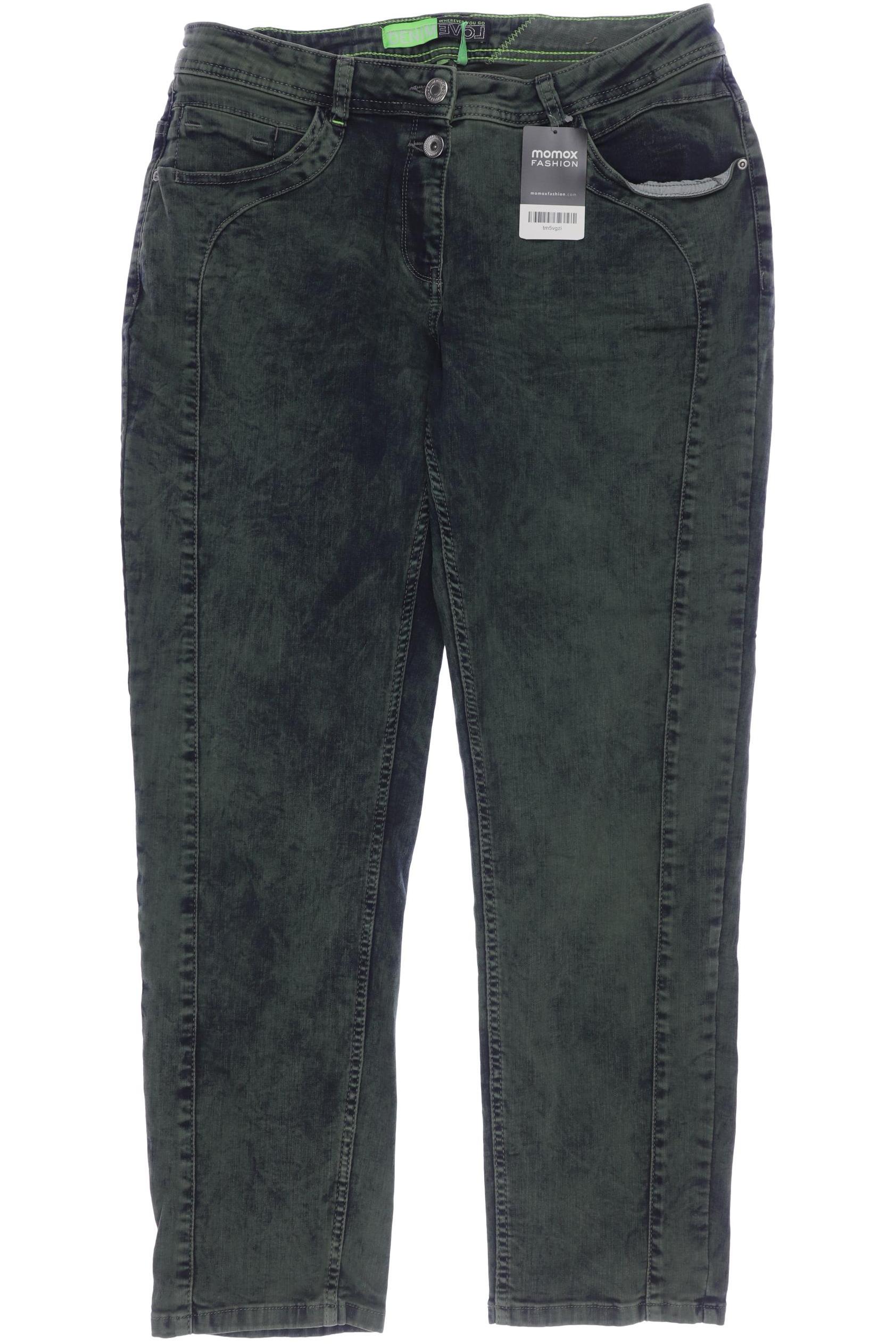 

Cecil Damen Jeans, grün, Gr. 33