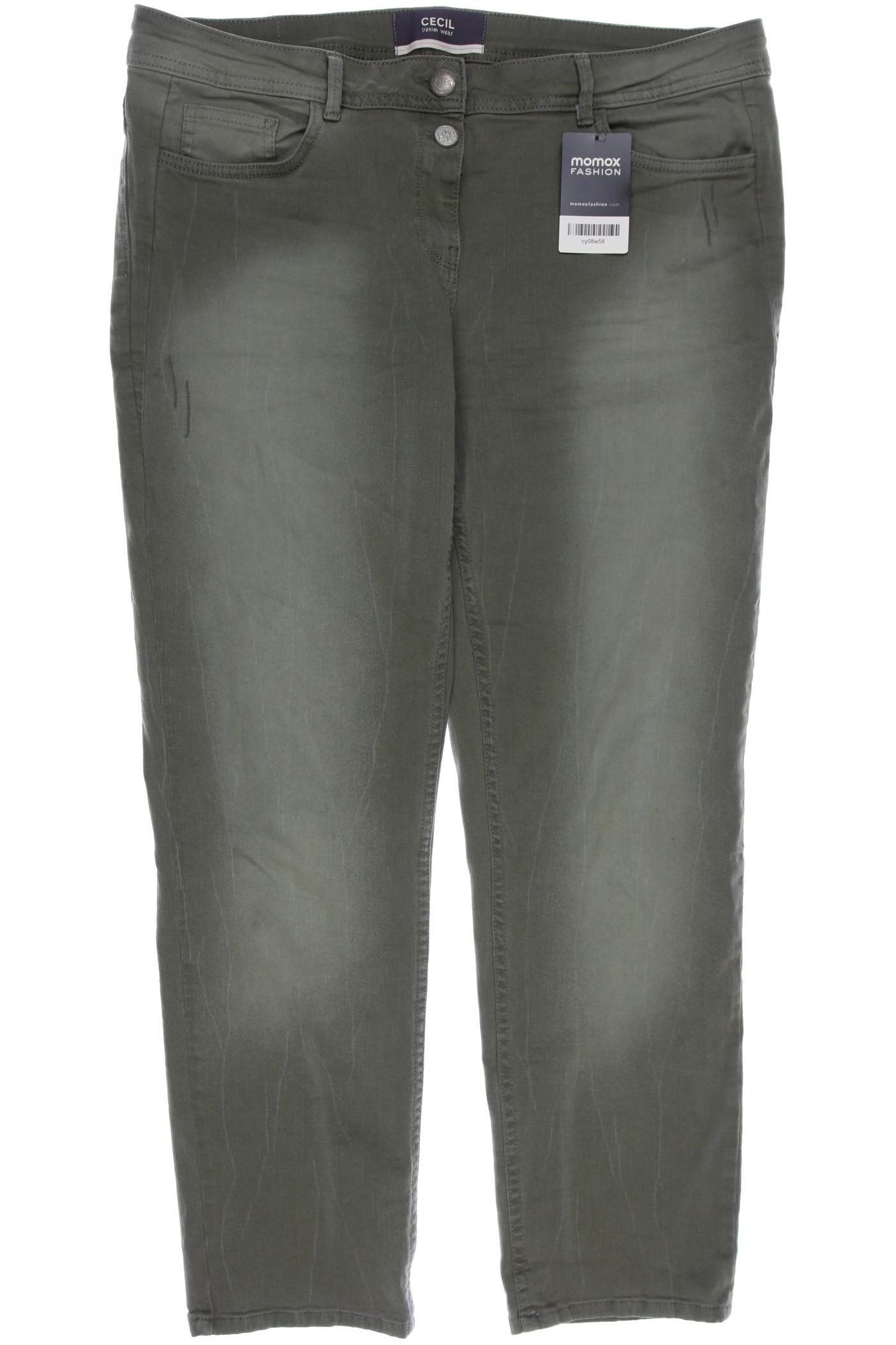 

Cecil Damen Jeans, grün, Gr. 34