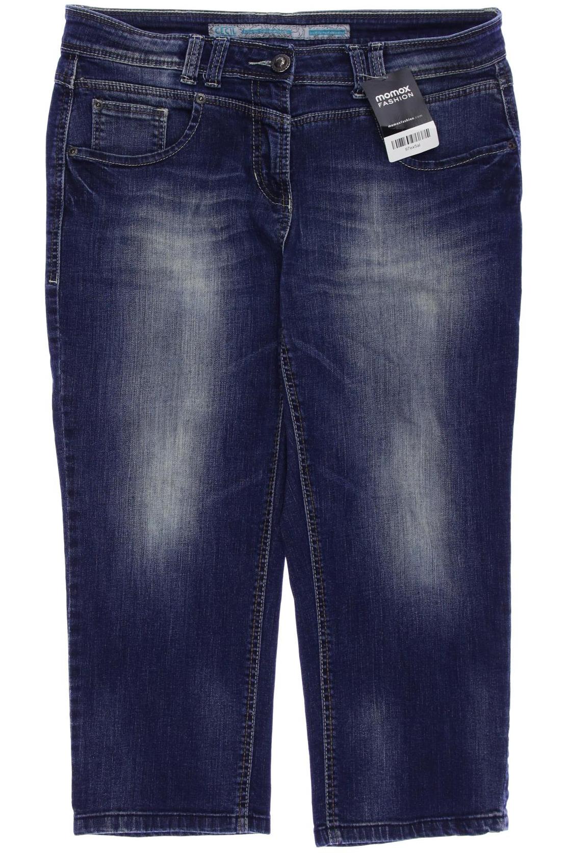 

CECIL Damen Jeans, blau